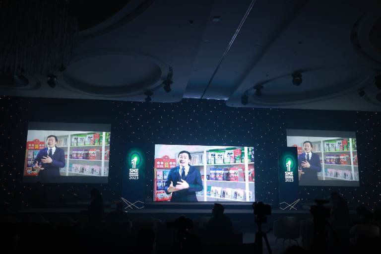 “รสอ.วาที” ร่วมงานประกาศผลรางวัล MSME Provincial Champion Awards 