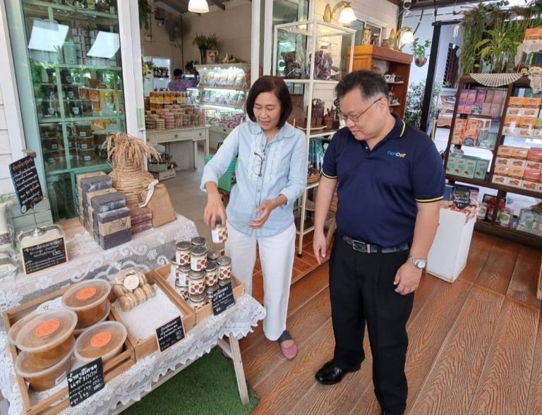 "รสอ.วาที" ลงพื้นที่ติดตามความสำเร็จ บริษัท สุคันธา ไทยสแน็ค จำกัด 
