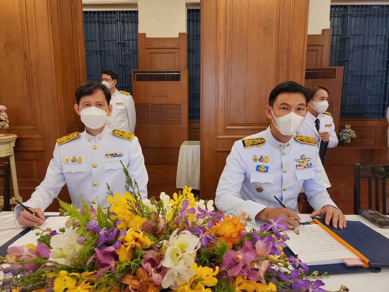 ปลัดฯ ณัฐพล นำคณะผู้บริหารกระทรวงอุตสาหกรรม ร่วมพิธีลงนามถวายพระพรสมเด็จพระนางเจ้าสิริกิติ์ พระบรมราชินีนาถ พระบรมราชชนนีพันปีหลวง เนื่องในโอกาสวันเฉลิมพระชนมพรรษา 12 สิงหาคม 2566 ณ ศาลาสหทัยสมาคม ในพระบรมมหาราชวัง