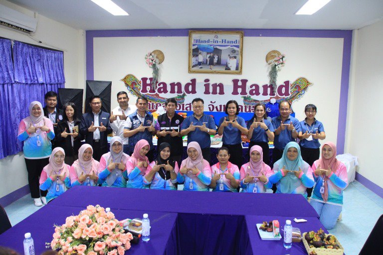 "รสอ.วาที" ลงพื้นที่เยี่ยมชมโรงงาน Hand in Hand เพื่อการสร้างงานที่ยั่งยืนในพื้นที่ 3 จังหวัดชายแดนภาคใต้