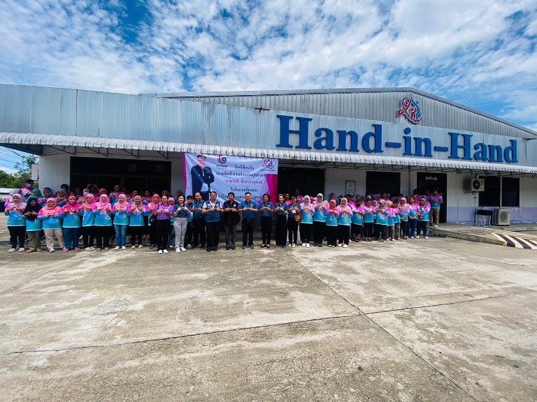 "รสอ.วาที" ลงพื้นที่เยี่ยมชมโรงงาน Hand in Hand เพื่อการสร้างงานที่ยั่งยืนในพื้นที่ 3 จังหวัดชายแดนภาคใต้