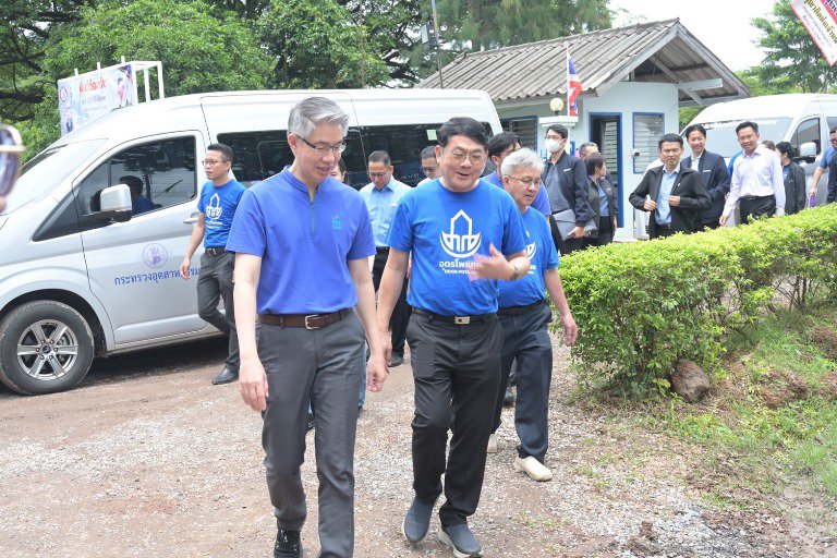 ปลัดฯ ณัฐพล ลงพื้นที่อุดรฯ รุดตรวจเหมืองแร่โพแทช ตามแนวอุตสาหกรรมวิถีใหม่ "เหมืองแร่ดี คู่ชุมชน" สู่การประกอบกิจการที่ยั่งยืน