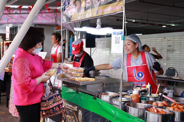 “รสอ.สุชาดา” ปลื้ม DIPROM Street Food ตลาดชี้ช่องรวยผู้ประกอบการใหม่ สร้างยอดขายกว่า 2.5 ลบ.