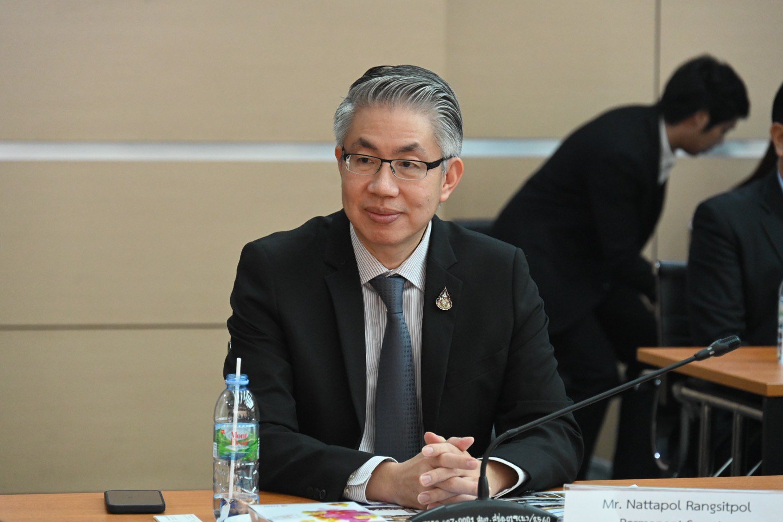 รัฐมนตรีฯ พิมพ์ภัทรา ให้นายคุโรดะ จุน (Mr. KURODA Jun) ประธาน JETRO Bangkok และคณะ เข้าพบ