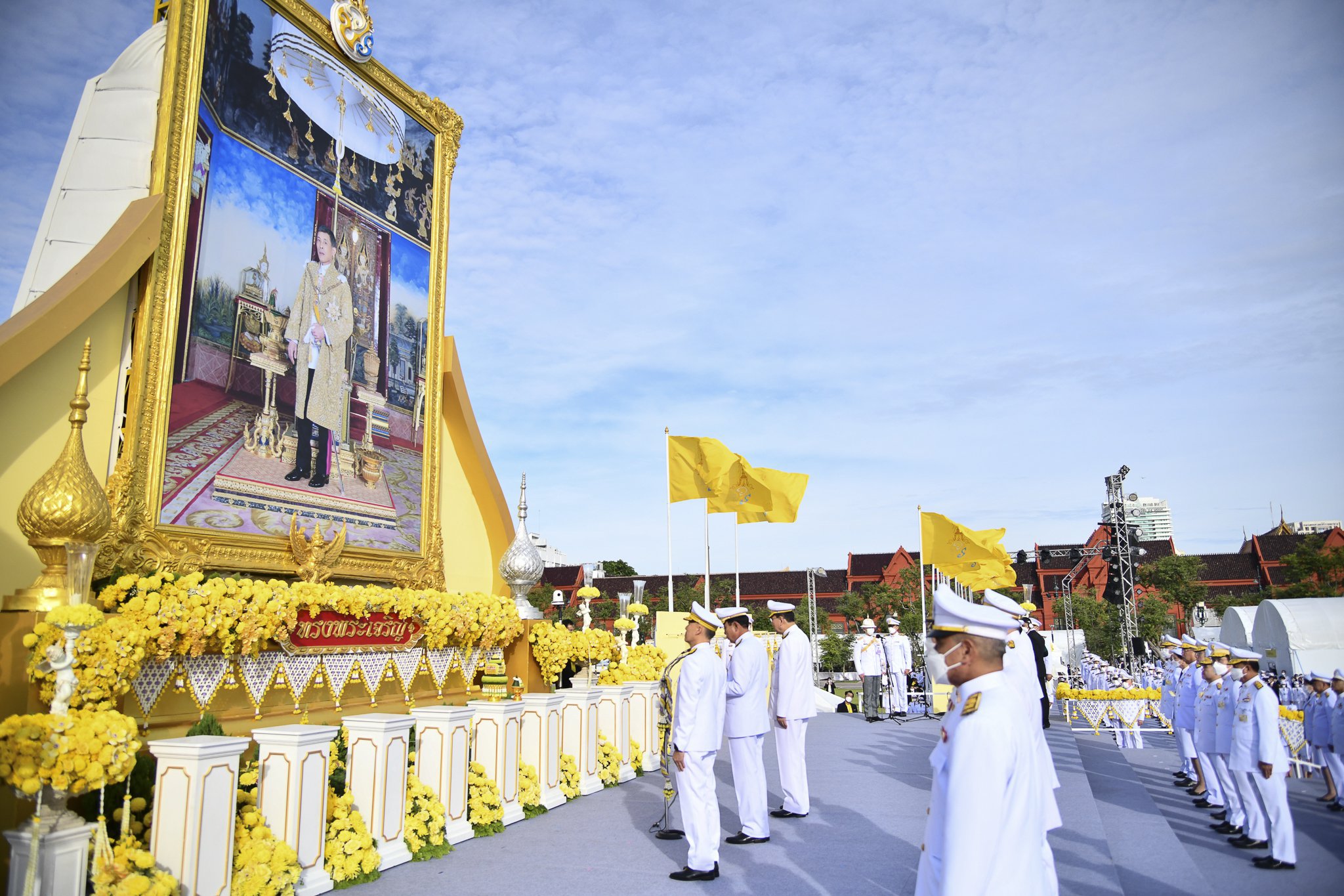 "รสอ.วัชรุน" นำคณะผู้บริหาร ดีพร้อมร่วมพิธีถวายสัตย์ปฏิญาณ เพื่อเป็นข้าราชการที่ดีและพลังของแผ่นดิน เนื่องในโอกาสวันเฉลิมพระชนมพรรษาพระบาทสมเด็จพระเจ้าอยู่หัว 28 กรกฎาคม 2566