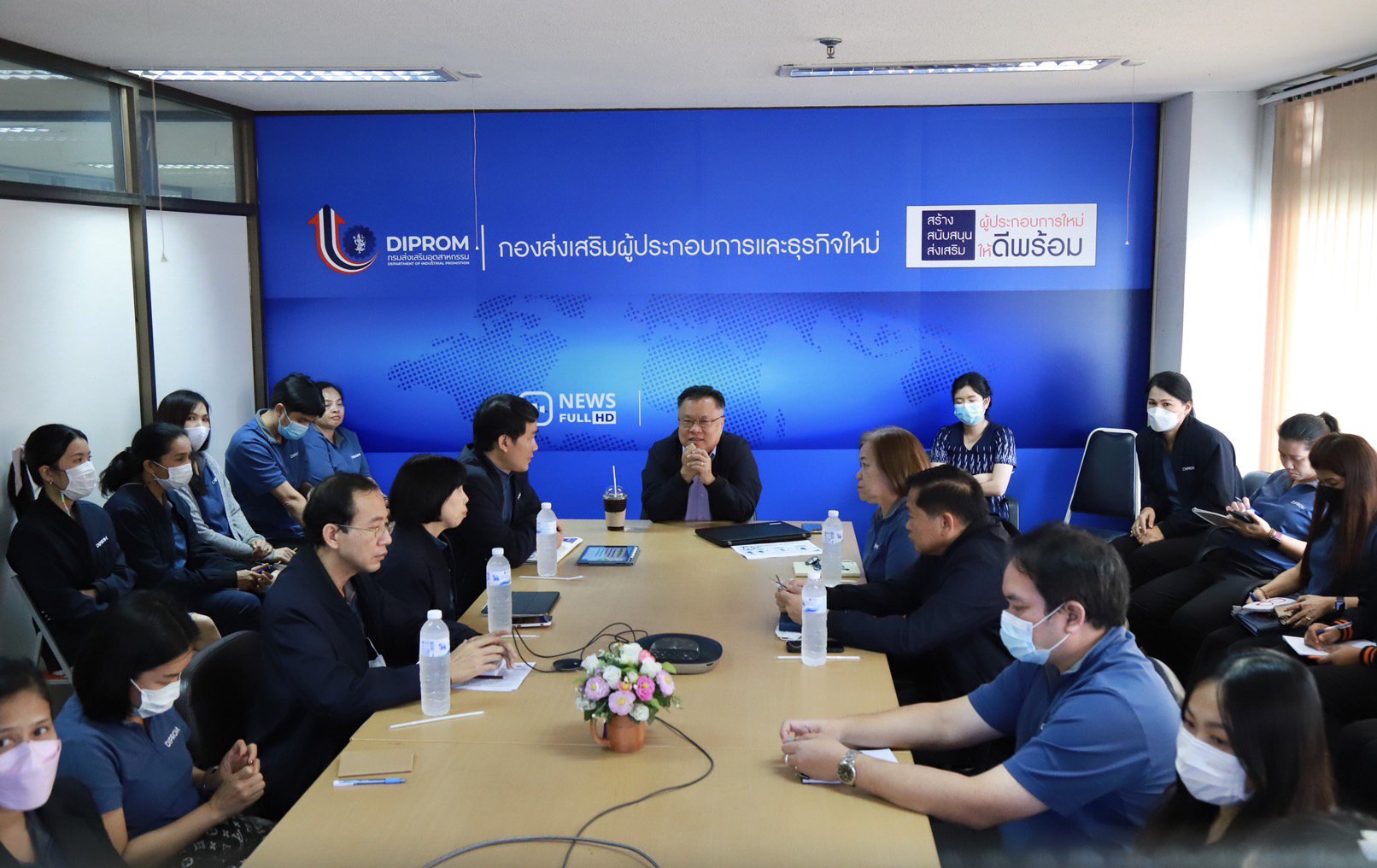 “รสอ.วาที” พร้อมลุยปีงบ 67 เดินหน้ามอบนโยบายกองส่งเสริมผู้ประกอบการและธุรกิจใหม่