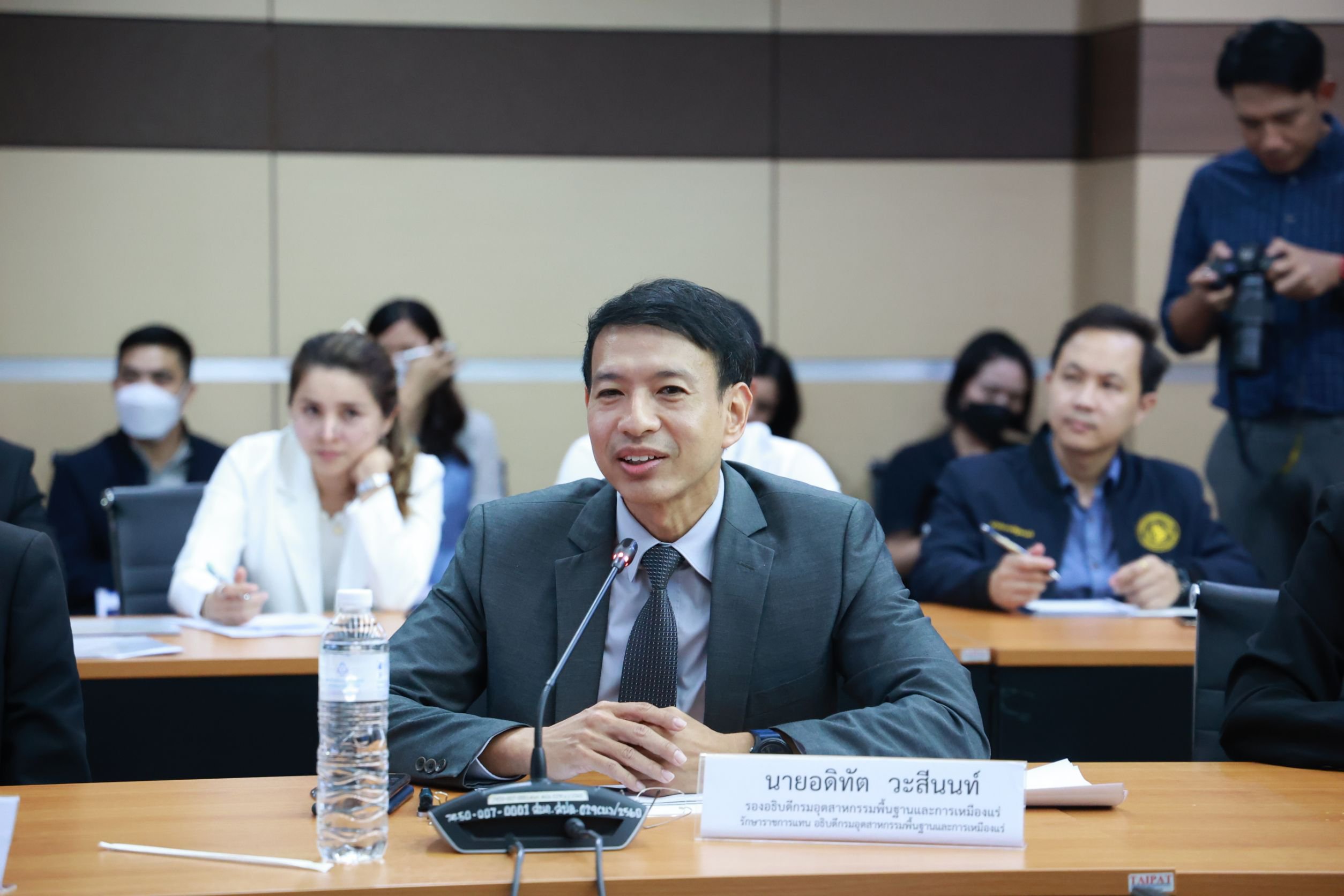 เลขานุการรัฐมนตรีฯ ไพลิน ประชุมเตรียมการลงพื้นที่ก่อนการประชุม ครม. อย่างเป็นทางการนอกสถานที่ ครั้งที่ 1/2566 ณ จ.หนองบัวลำภู