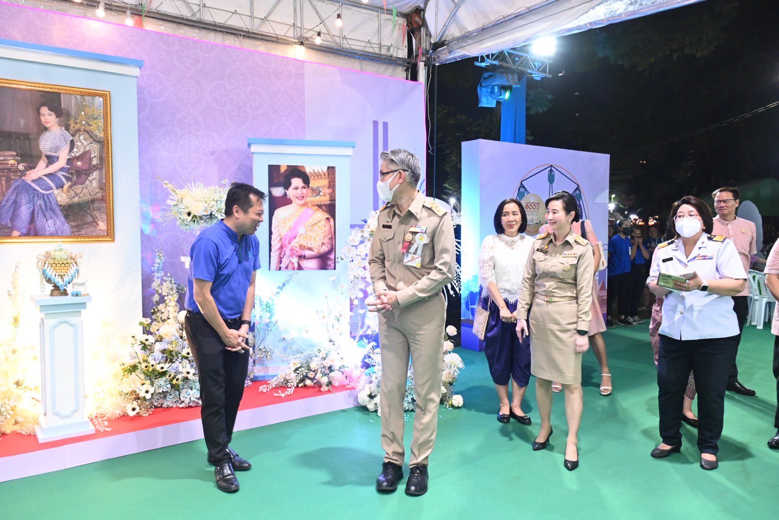 ปลัดณัฐพล เฝ้ารับเสด็จกรมสมเด็จพระเทพฯ เสด็จฯ เปิดงานกาชาด ปี 66 กระทรวงอุตฯ น้อมรวมใจจัดงานใหญ่ มอบโชคลุ้นรางวัลสร้างความสุขให้ประชาชนตลอด 11 วัน