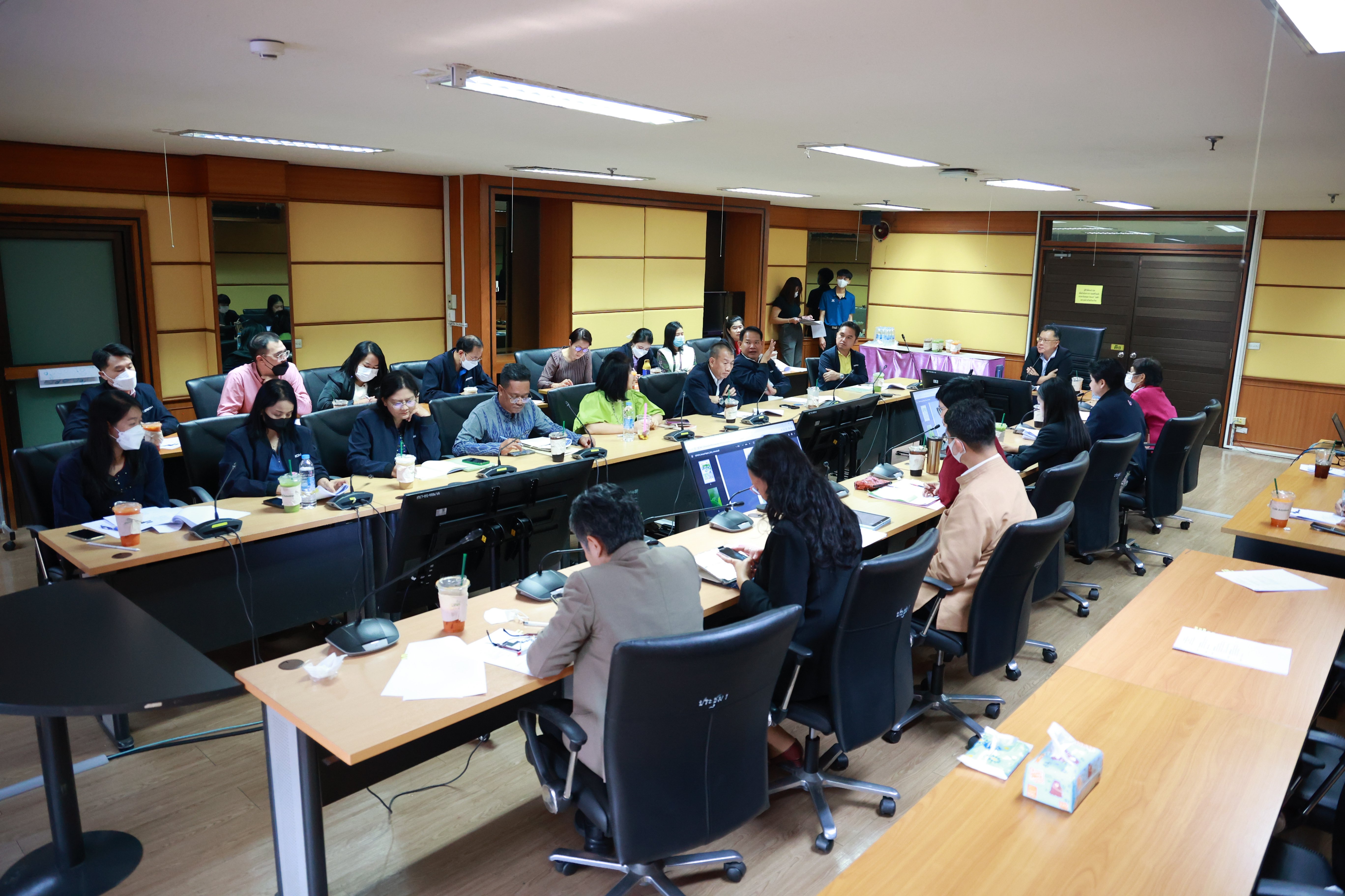 "รสอ.วาที" ประชุมคณะทำงานหนังสือรายงานประจำปี 2566