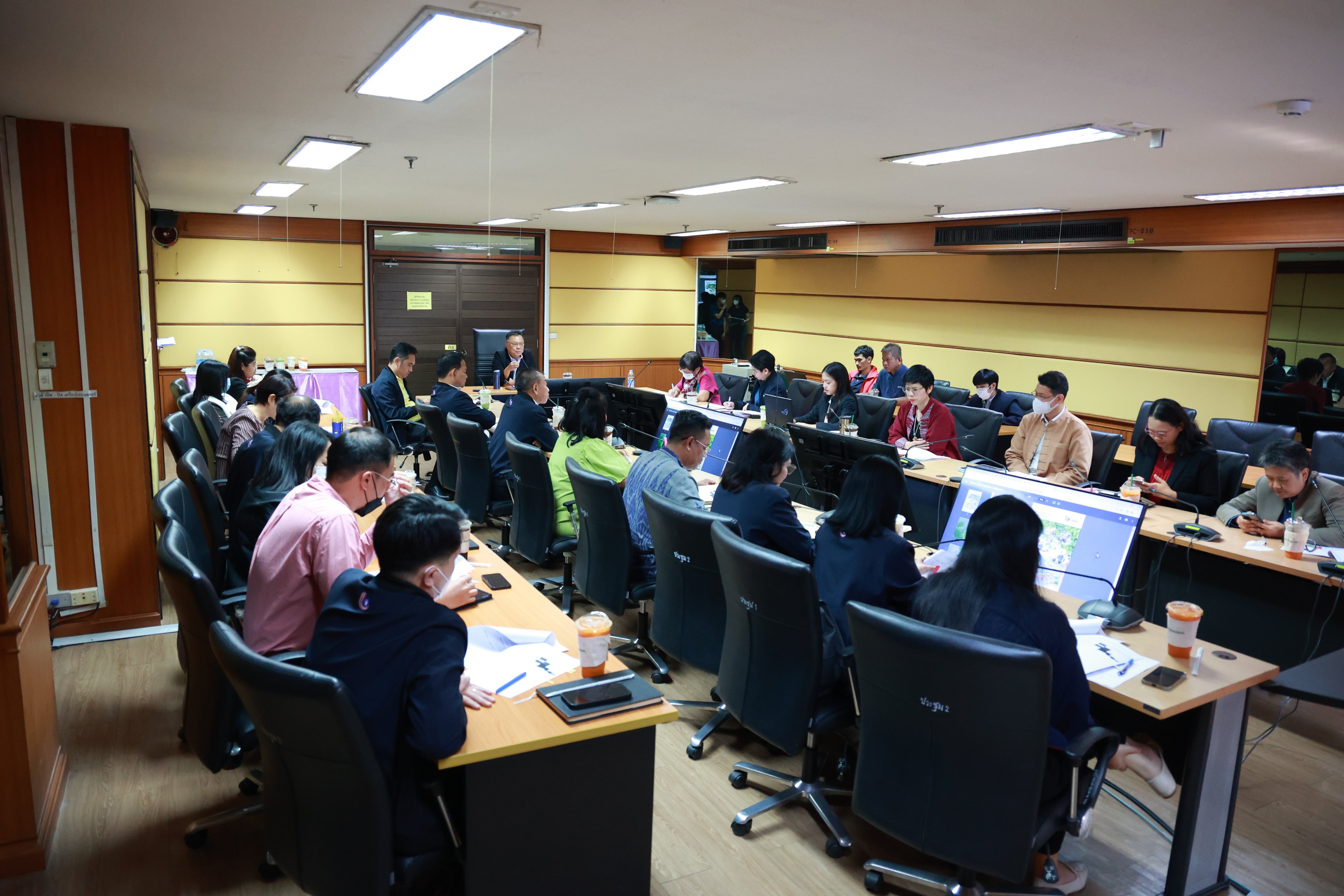 "รสอ.วาที" ประชุมคณะทำงานหนังสือรายงานประจำปี 2566
