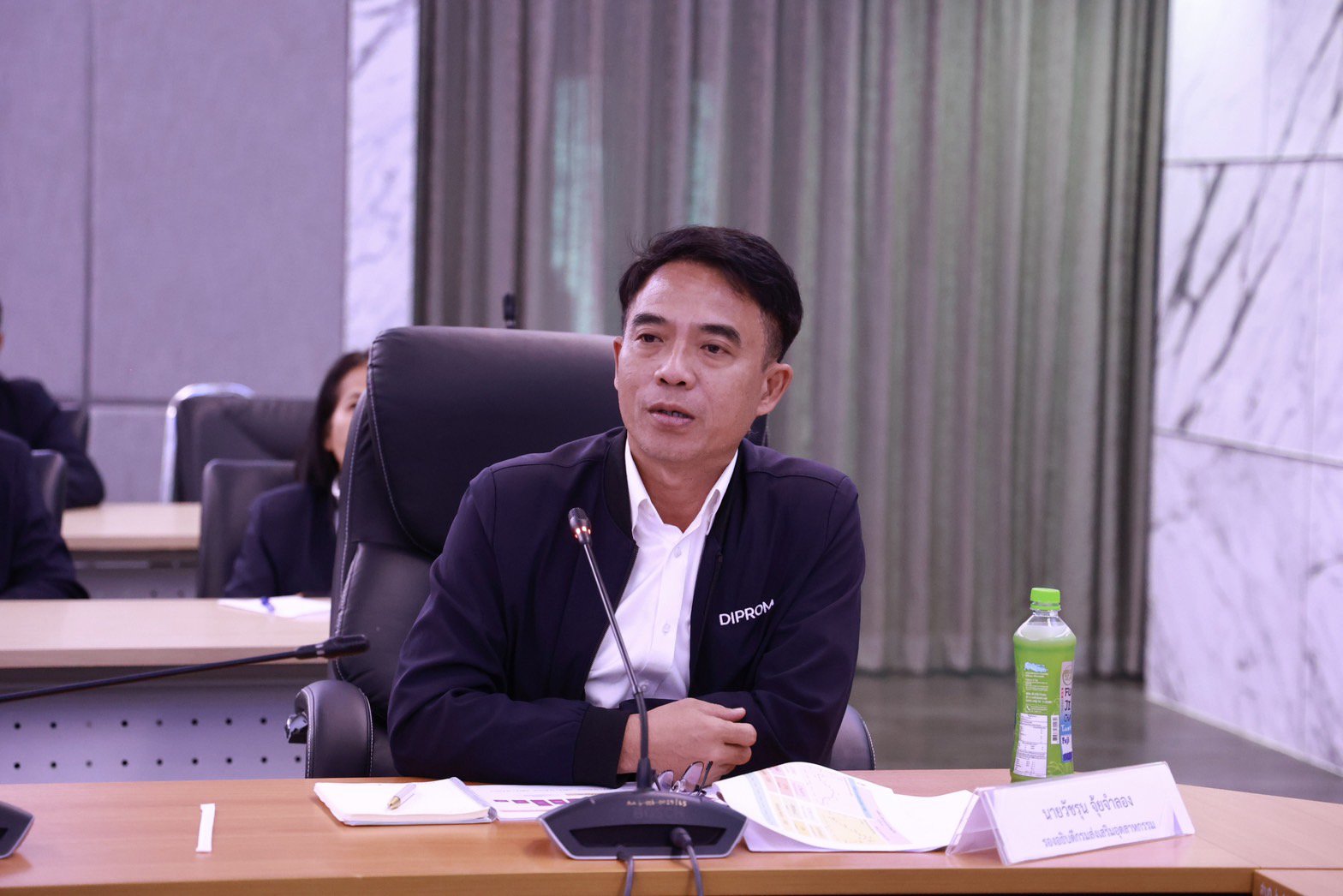 "อธิบดีภาสกร" นั่งหัวโต๊ะประชุมทีมผู้บริหารดีพร้อมครั้งที่  86 - 3/ 2567