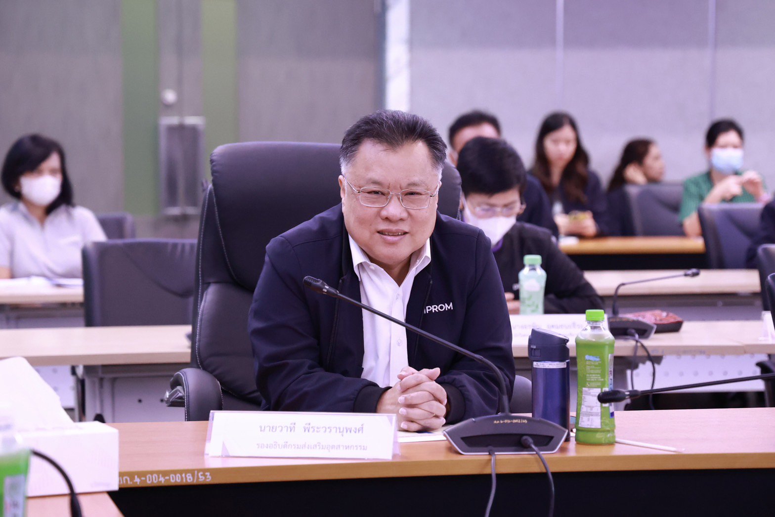 "อธิบดีภาสกร" นั่งหัวโต๊ะประชุมทีมผู้บริหารดีพร้อมครั้งที่  86 - 3/ 2567