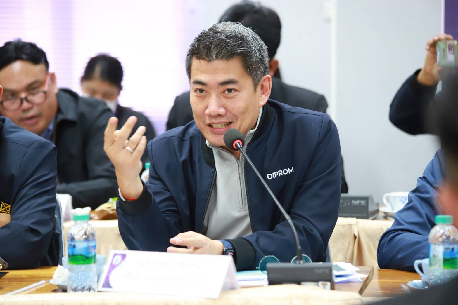 รัฐมนตรีฯพิมพ์ภัทรา ประชุมคณะกรรมการร่วมภาครัฐและเอกชนเพื่อแก้ไขปัญหาทางเศรษฐกิจ (กรอ.) พื้นที่กลุ่มจังหวัดภาคใต้ฝั่งอันดามัน รับฟังปัญหาอุปสรรค และข้อเสนอแนะจากผู้ประกอบกิจการโรงงานในพื้นที่