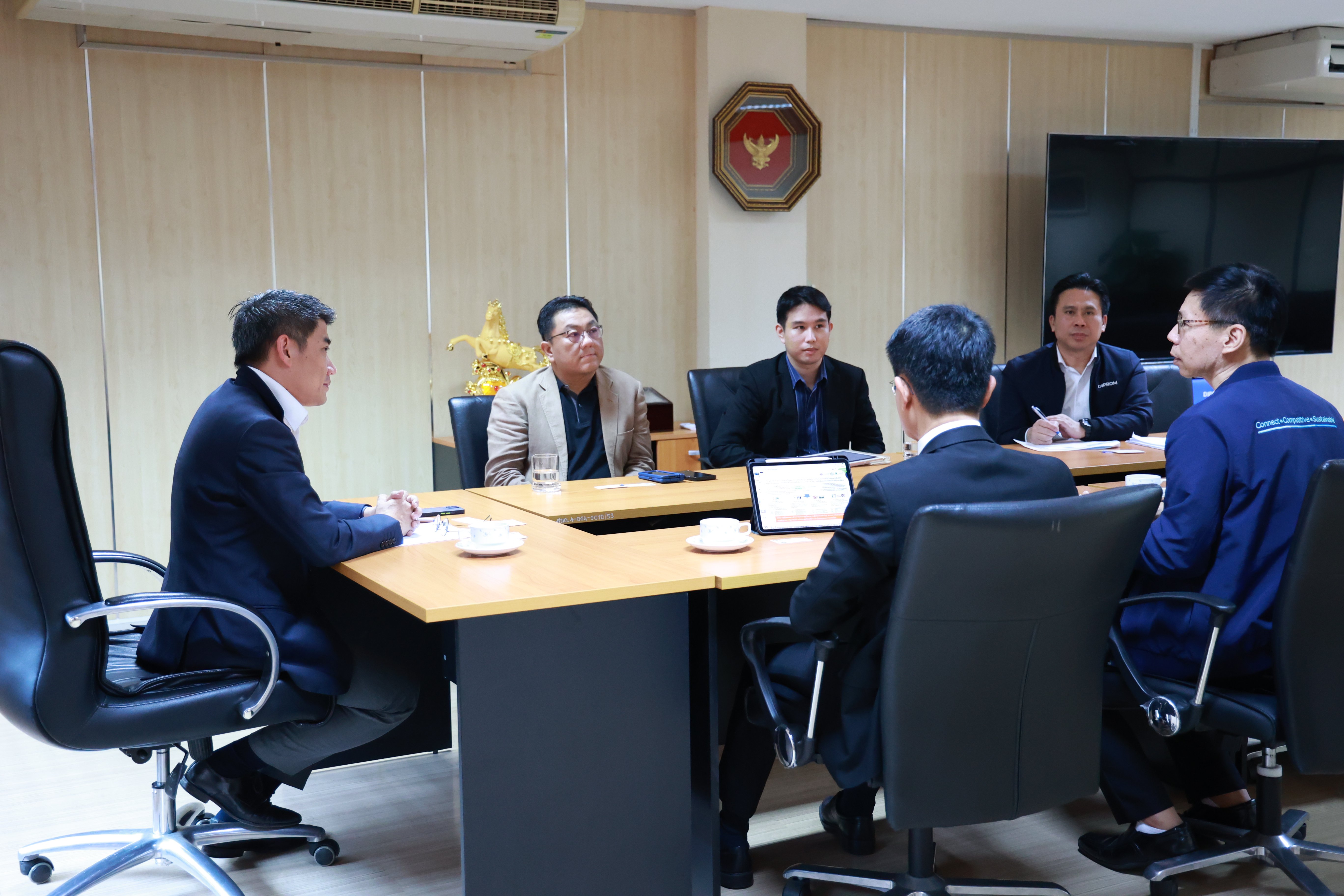 "อสอ.ภาสกร" ประชุมหารือ หอการค้าแห่งประเทศไทย ผลักดันอาหารแห่งอนาคต