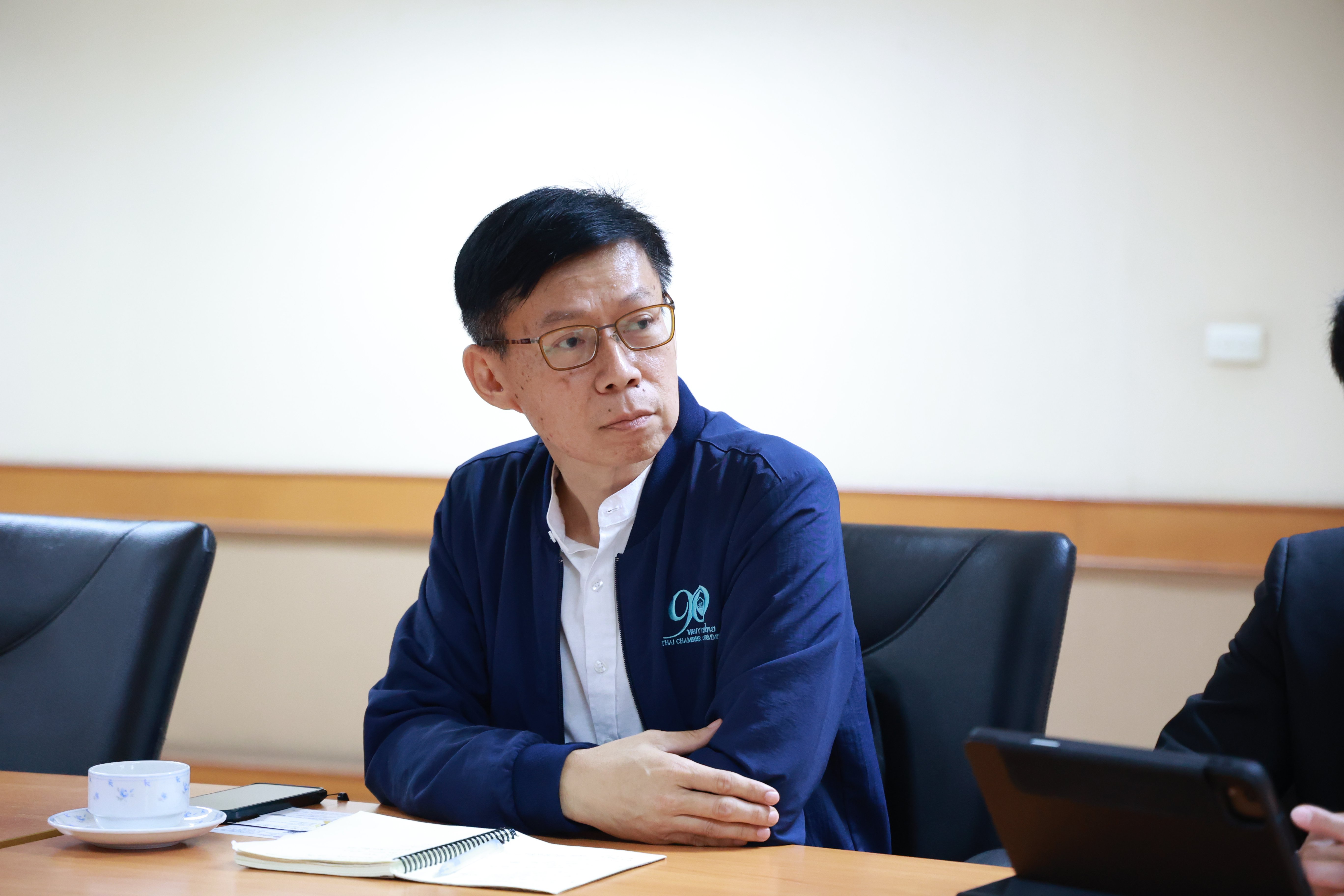 "อสอ.ภาสกร" ประชุมหารือ หอการค้าแห่งประเทศไทย ผลักดันอาหารแห่งอนาคต