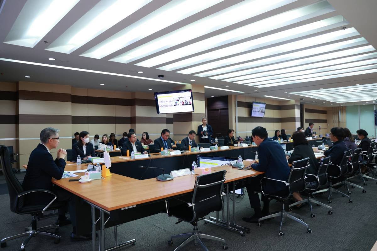 "รสอ.วัชรุน" ร่วมประชุมการจัดงานร้านกระทรวงอุตสาหกรรมในงานกาชาด ประจำปี 2566 ครั้งที่ 1/2567