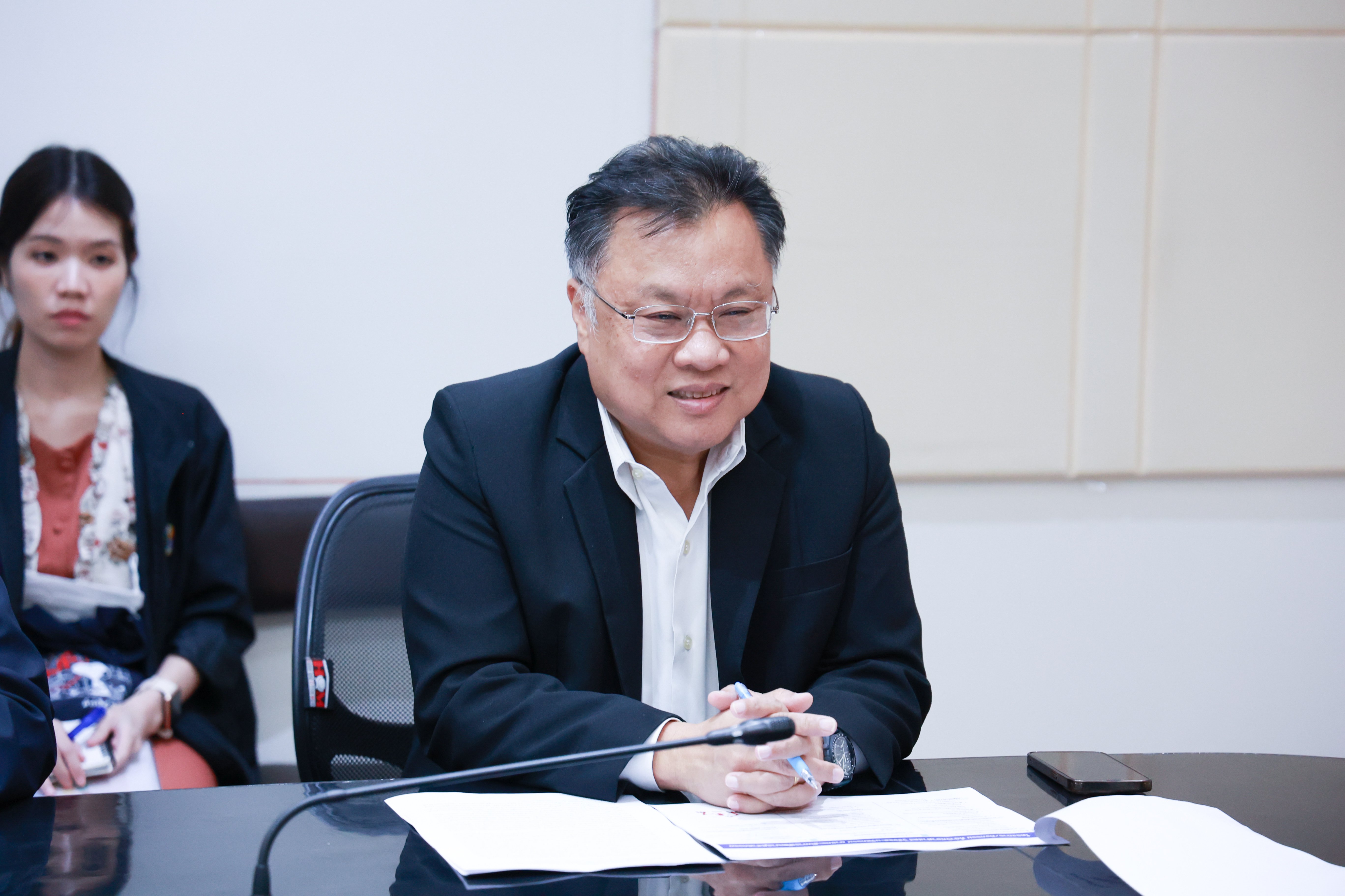 ปลัดฯ ณัฐพล หารือแนวทางการผลักดันให้วิทยาศาสตร์วิจัยและนวัตกรรมมาใช้ในการสนับสนุนการพัฒนาอุตสาหกรรมของประเทศ