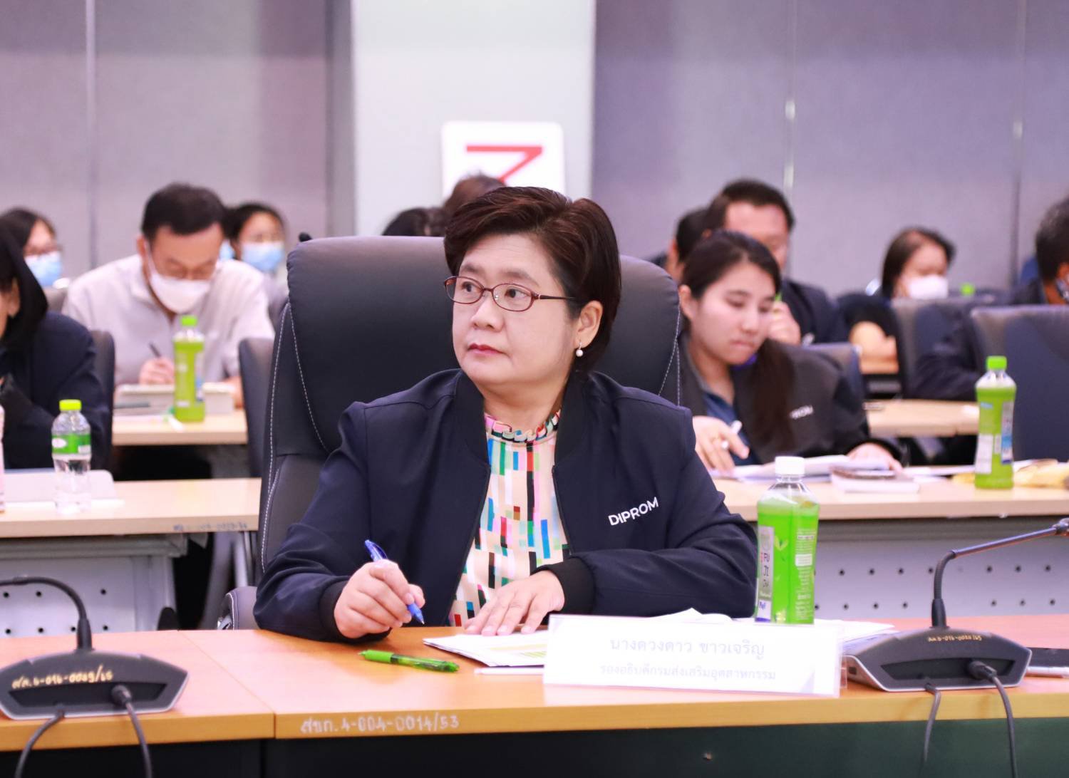 “อสอ.ภาสกร” นำทีมผู้บริหารดีพร้อม ประชุมขับเคลื่อนการทำงานปี 67
