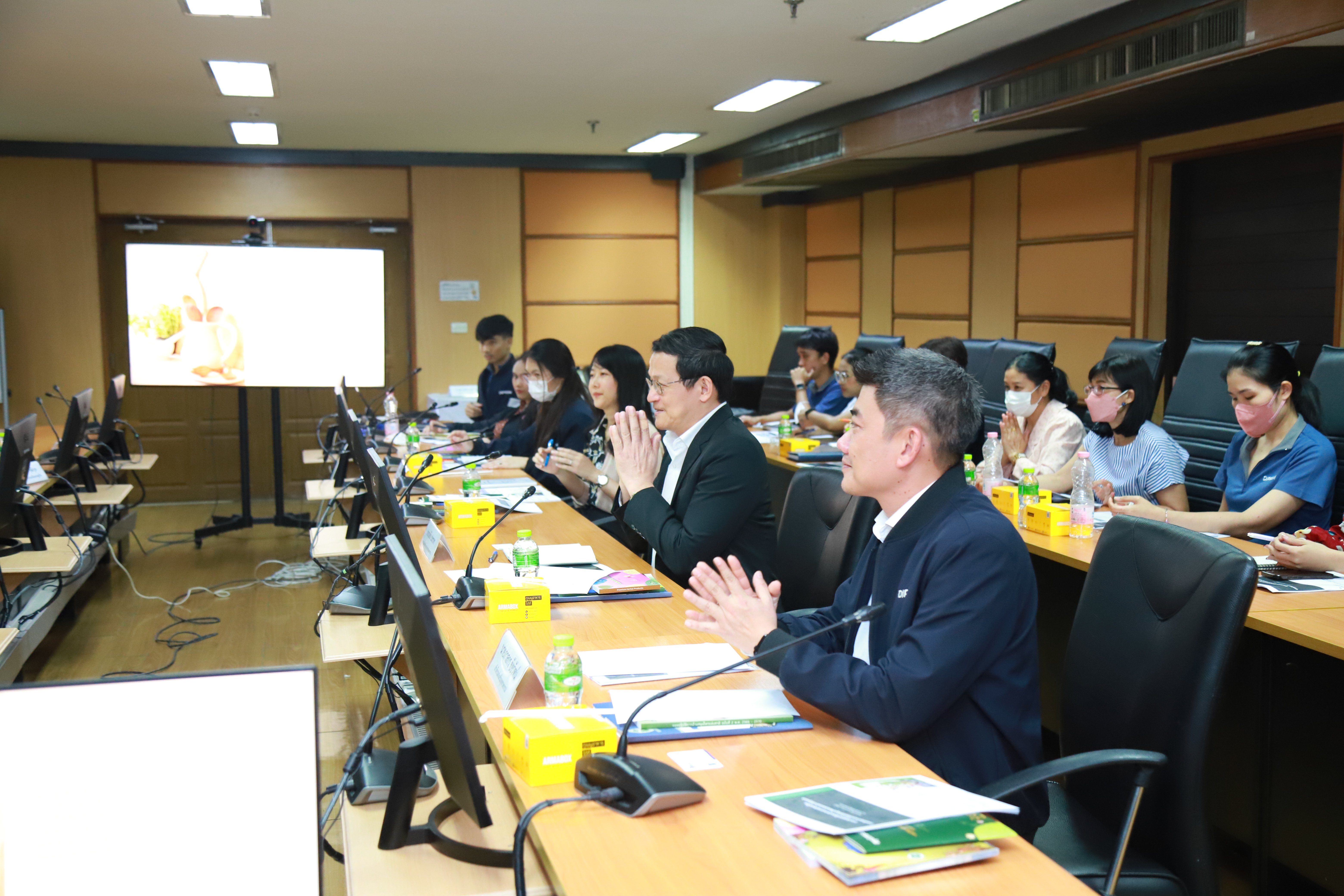 “อสอ.ภาสกร" ประชุมหารือกรมการแพทย์แผนไทยและแพทย์ทางเลือก ขับเคลื่อนอุตสาหกรรมสมุนไพรไทย