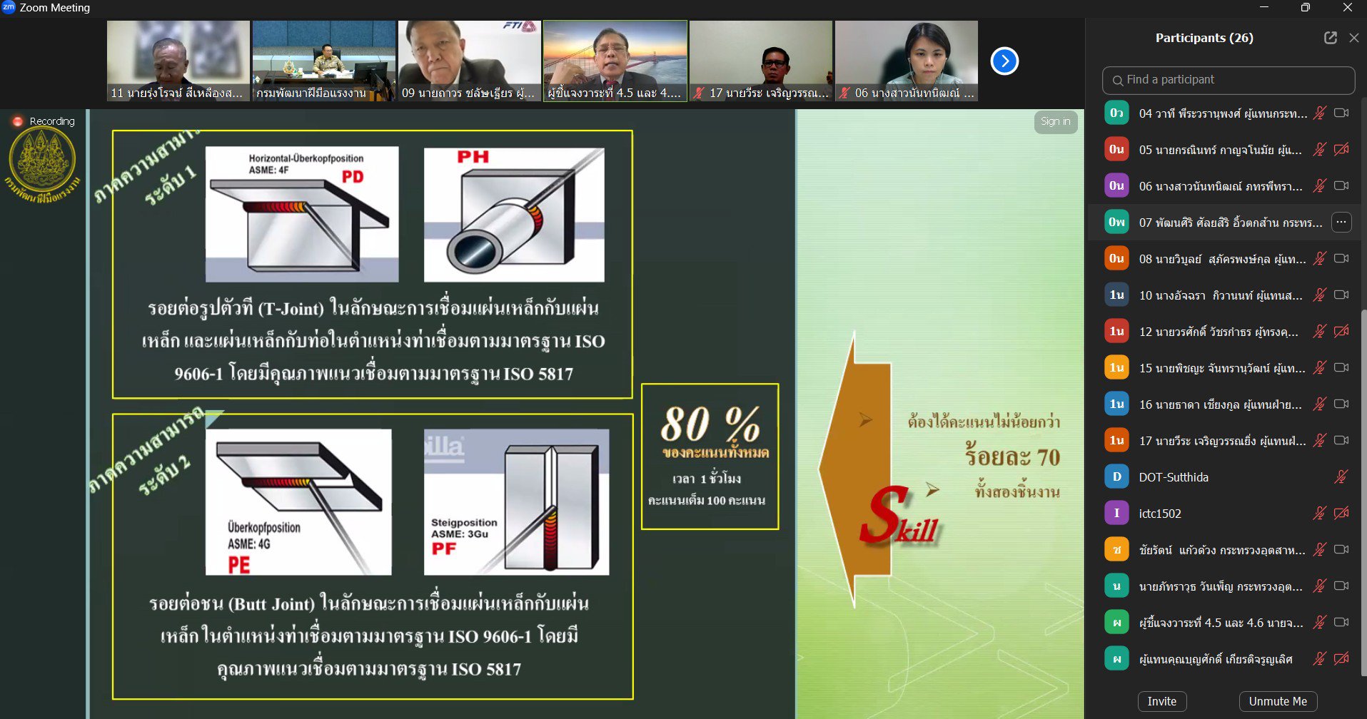 "รสอ. วาที" ร่วมประชุมคณะกรรมการส่งเสริมการพัฒนาฝีมือแรงงาน ครั้งที่ 2/2567