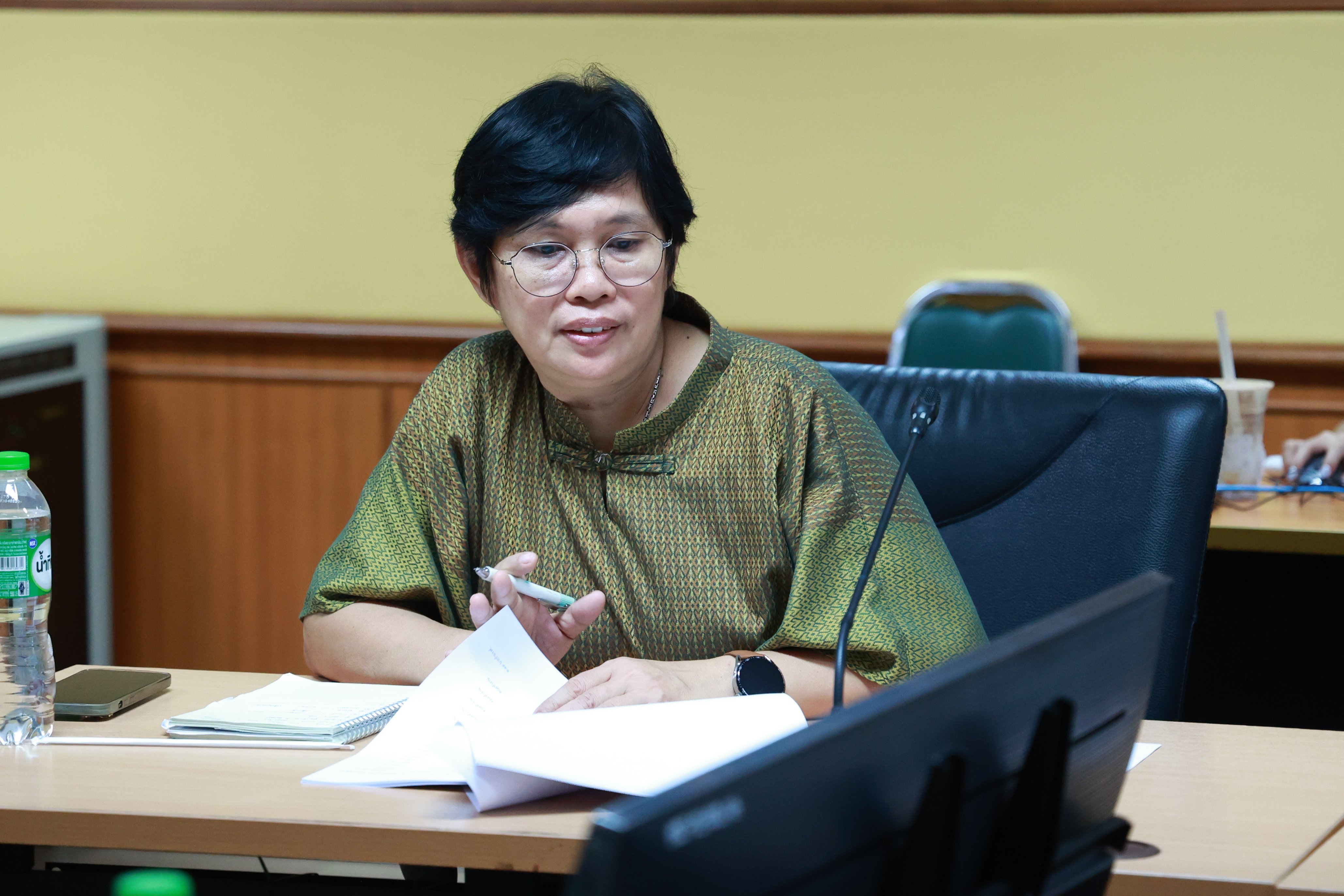 "รสอ.วัชรุน" เดินหน้าติดตามการจัดการพลังงานและการลดใช้พลังงานของ อาคารดีพร้อม