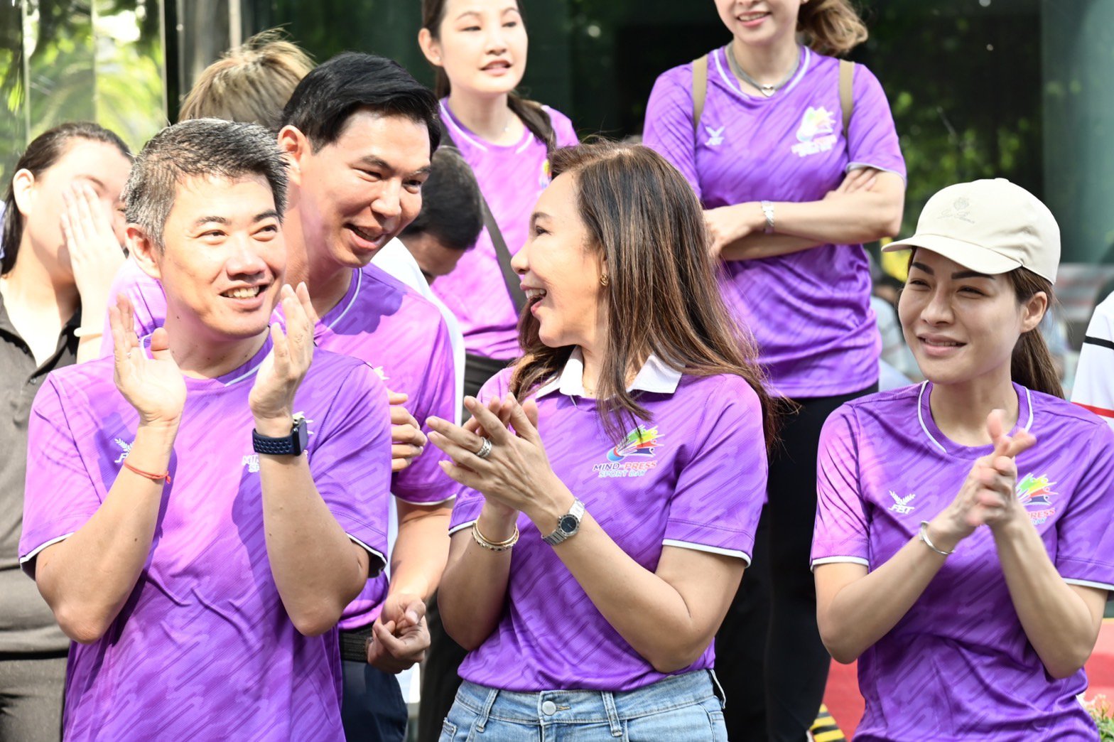 รัฐมนตรีฯ พิมพ์ภัทรา เปิดกิจกรรมกีฬาสัมพันธ์ MIND - PRESS SPORT DAY ระหว่างกระทรวงอุตสาหกรรมกับผู้สื่อข่าวสายเศรษฐกิจอุตสาหกรรม
