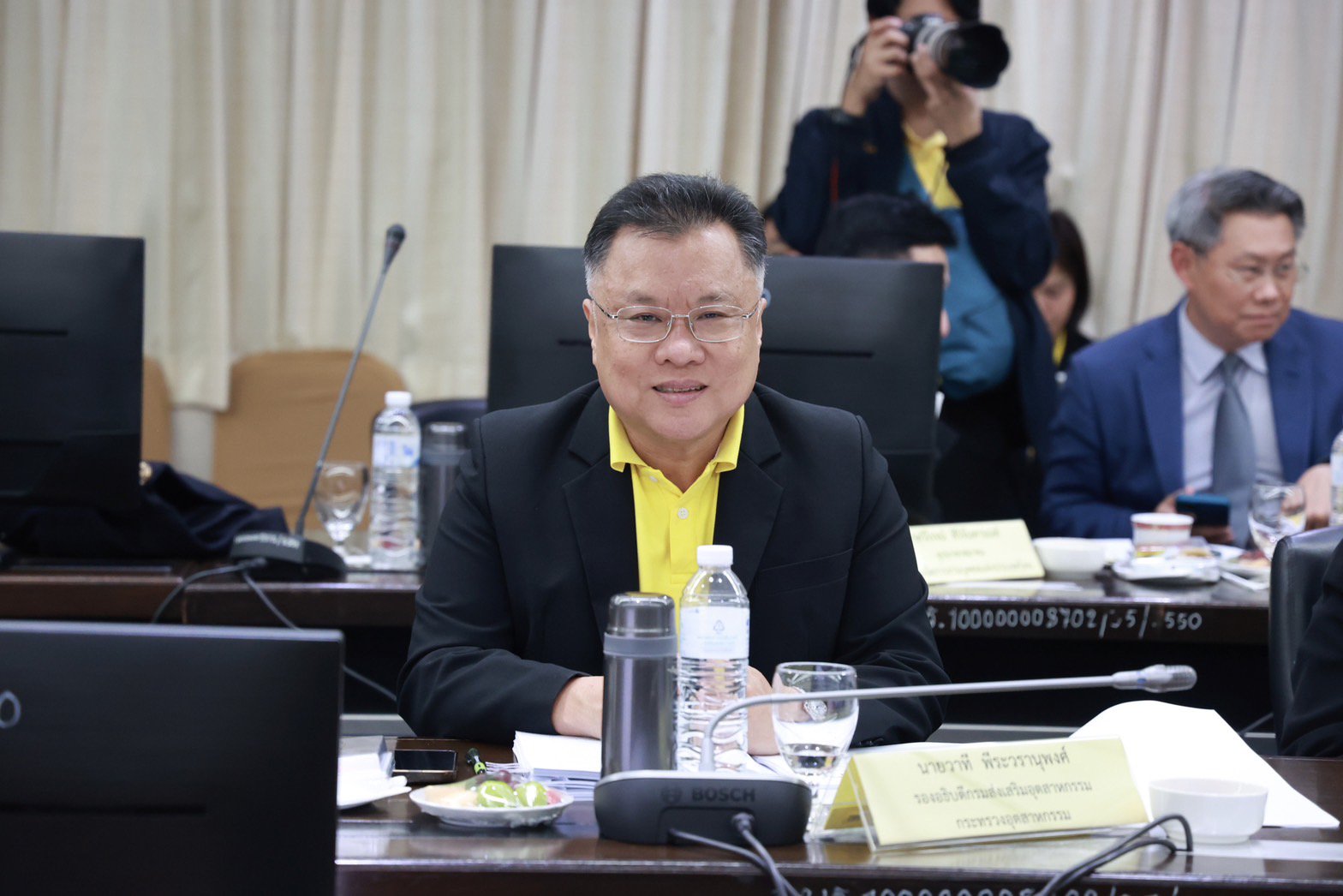 “รสอ.วาที” ร่วมประชุมคณะกรรมการพัฒนาแรงงานและประสานงานการฝึกอาชีพแห่งชาติ