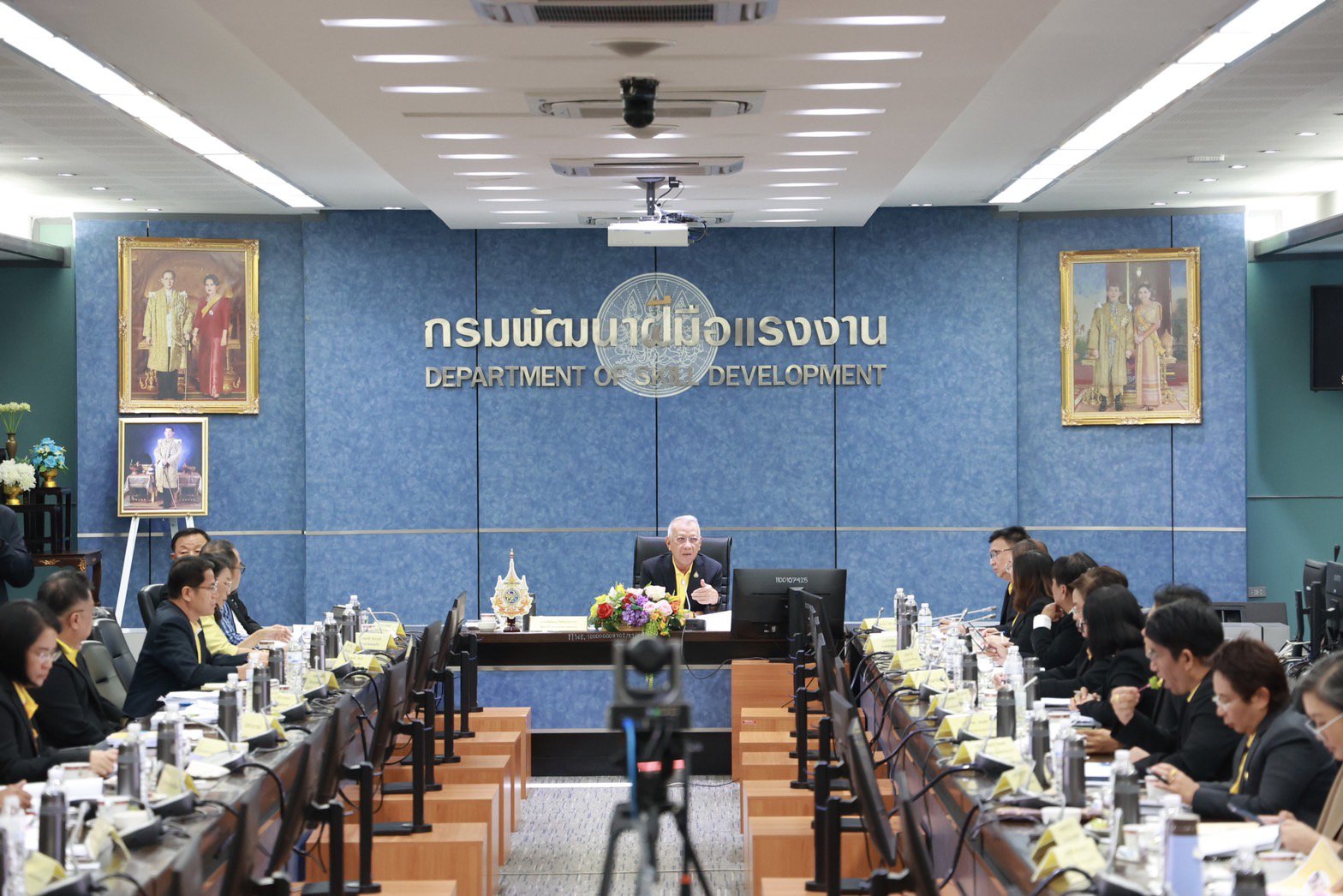 “รสอ.วาที” ร่วมประชุมคณะกรรมการพัฒนาแรงงานและประสานงานการฝึกอาชีพแห่งชาติ