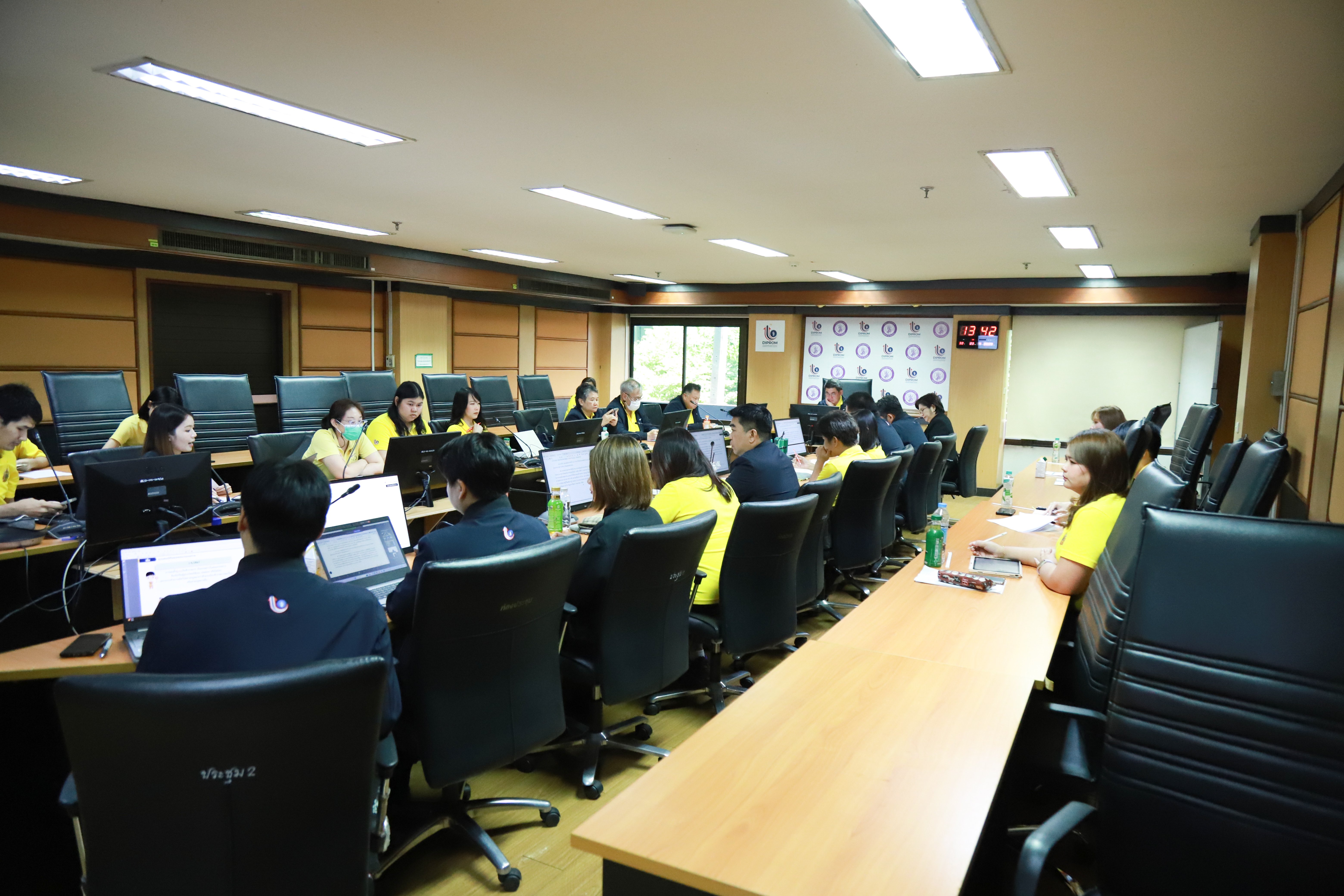 “อสอ.ภาสกร” ประชุมทีมสนับสนุนการขับเคลื่อนการดำเนินงานดีพร้อม