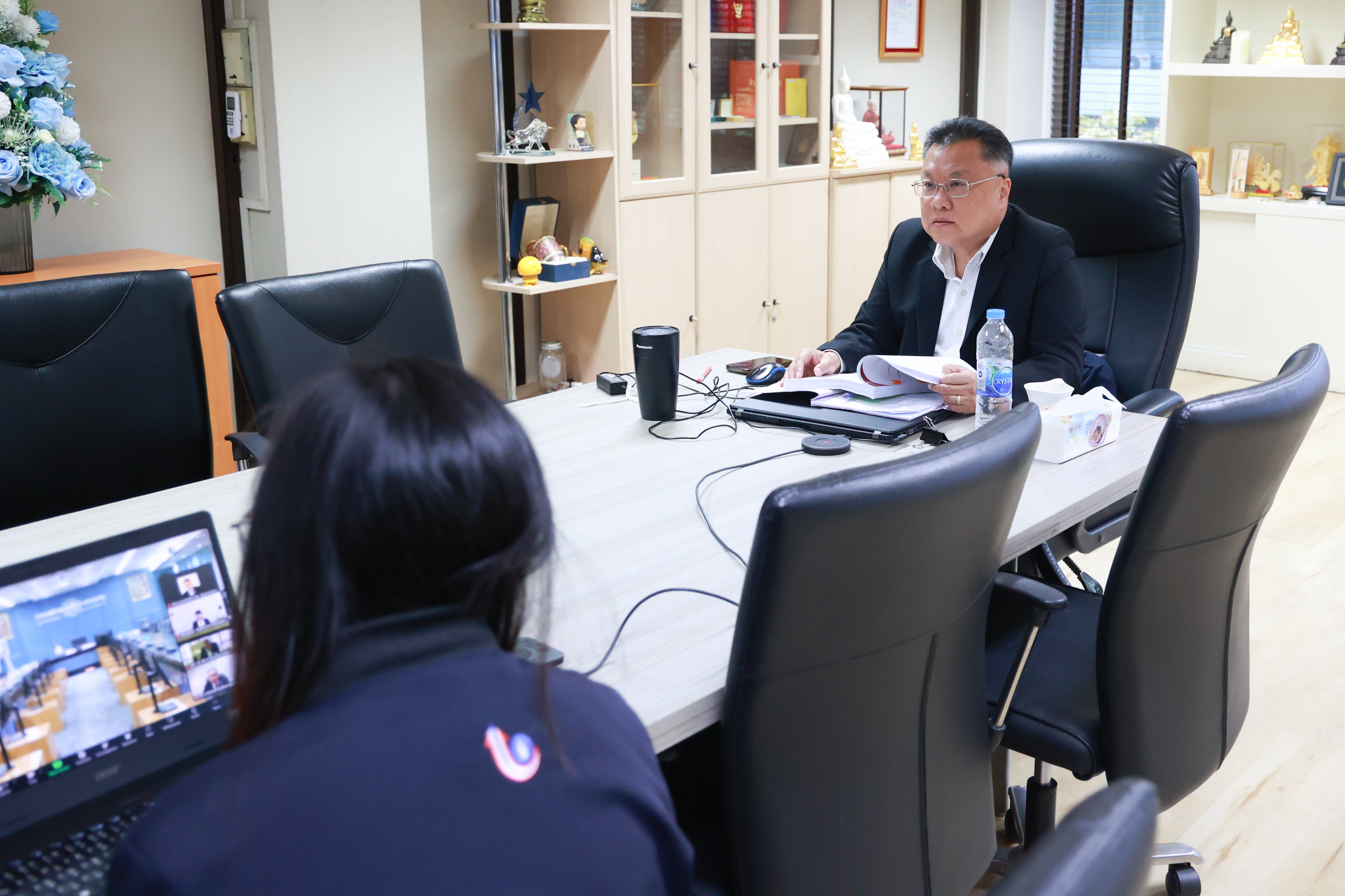 "รสอ.วาที" ร่วมประชุมคณะกรรมการส่งเสริมการพัฒนาฝีมือแรงงาน ครั้งที่ 3/2567