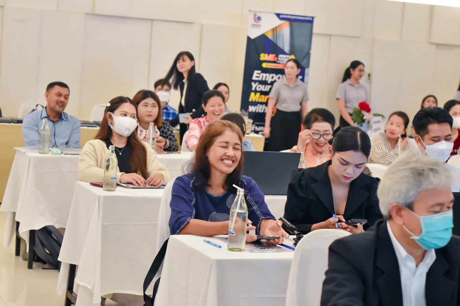 “รสอ.วาที” เปิดงาน SMEs Boost Up ตลาดออนไลน์ด้วย AI Content x Tiktok