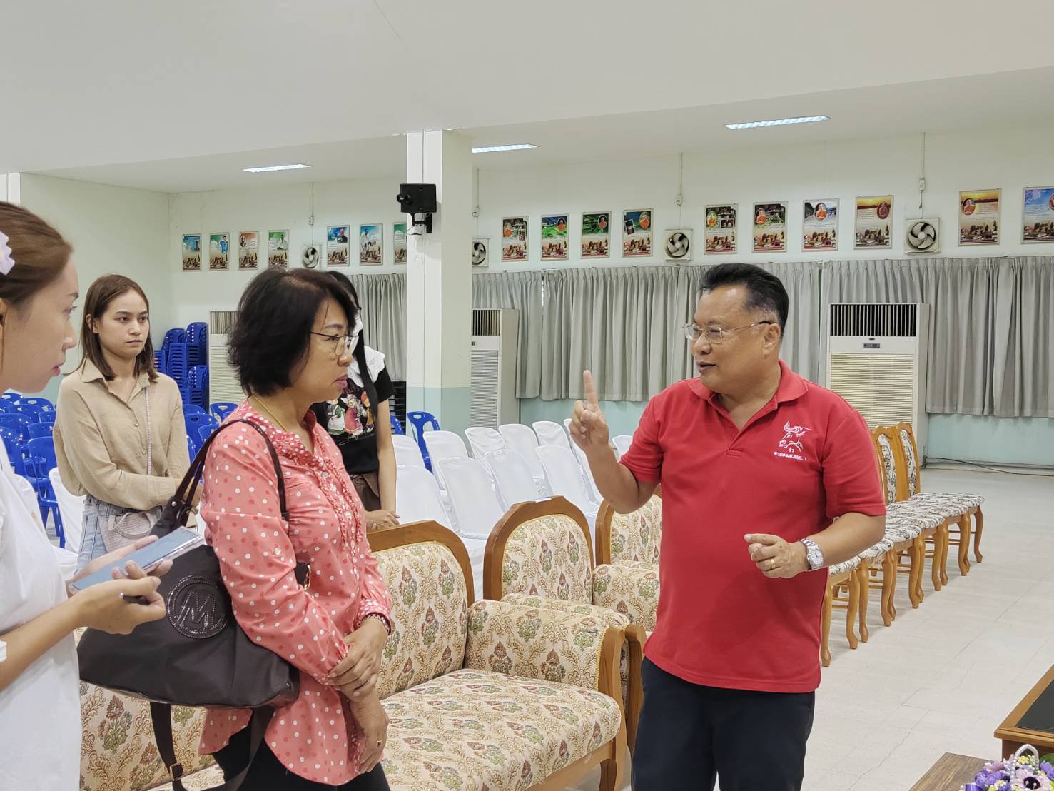 "รสอ.วาที" ลงพื้นที่เตรียมความพร้อมการจัดฝึกอบรมเชิงปฏิบัติการโครงการส่งเสริมทักษะอาชีพดีพร้อม