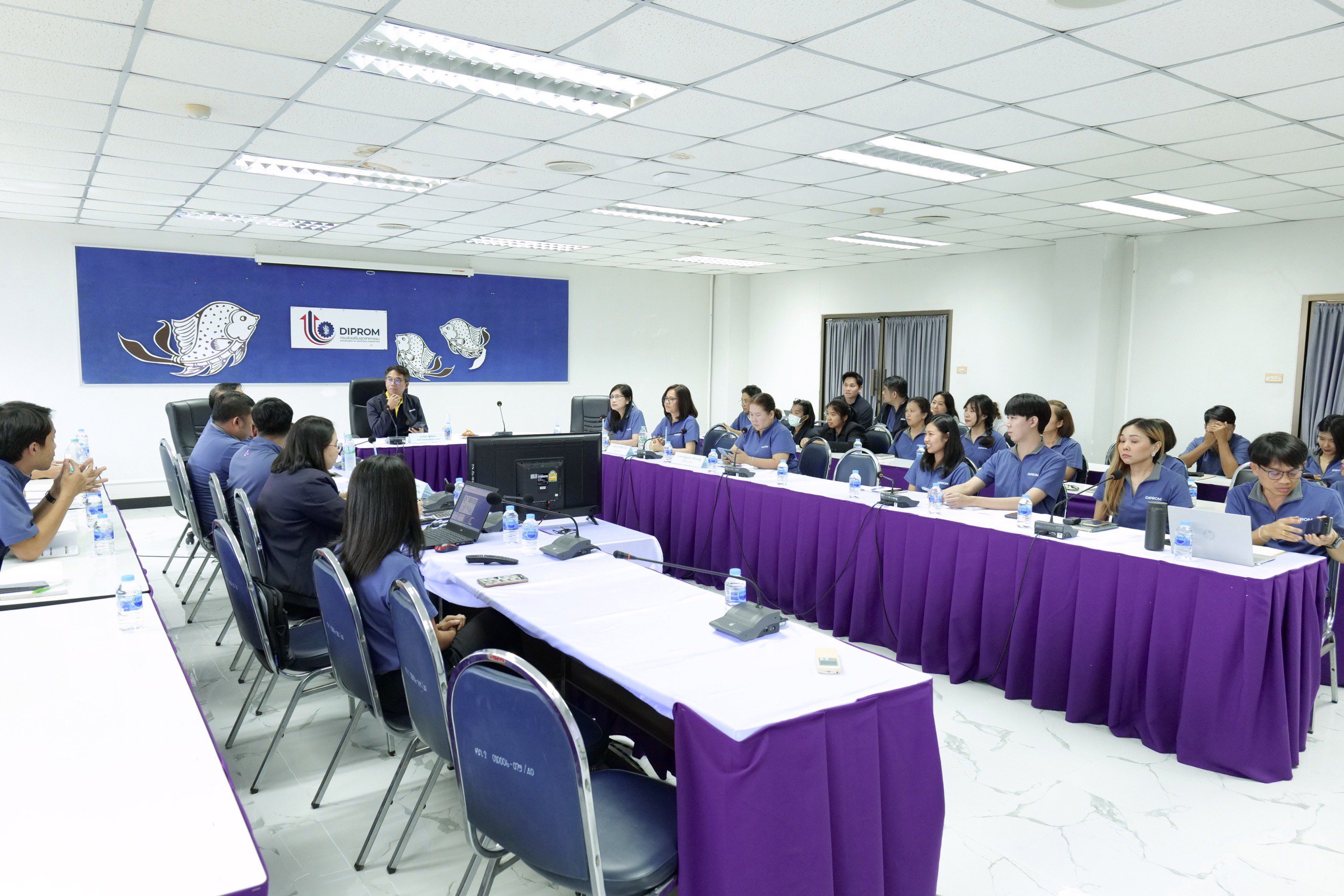 "รสอ.วัชรุน" ลงพื้นที่ตรวจเยี่ยมศูนย์ส่งเสริมอุตสาหกรรมภาคที่ 2 เมืองสองแคว