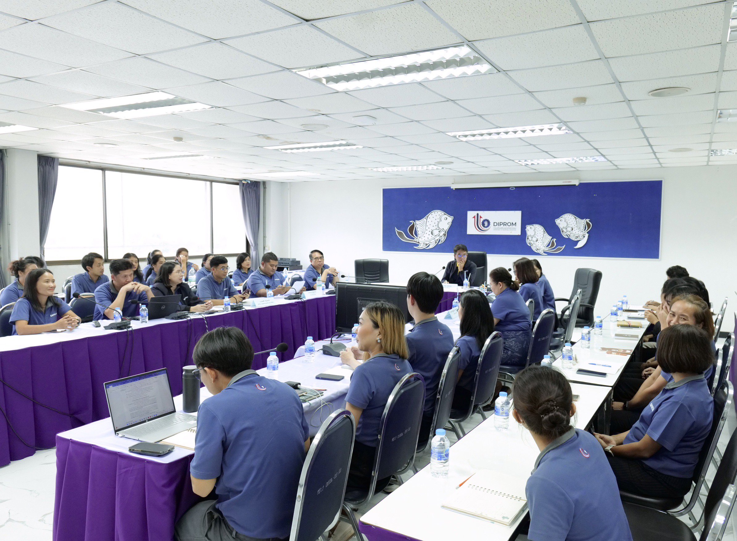 "รสอ.วัชรุน" ลงพื้นที่ตรวจเยี่ยมศูนย์ส่งเสริมอุตสาหกรรมภาคที่ 2 เมืองสองแคว