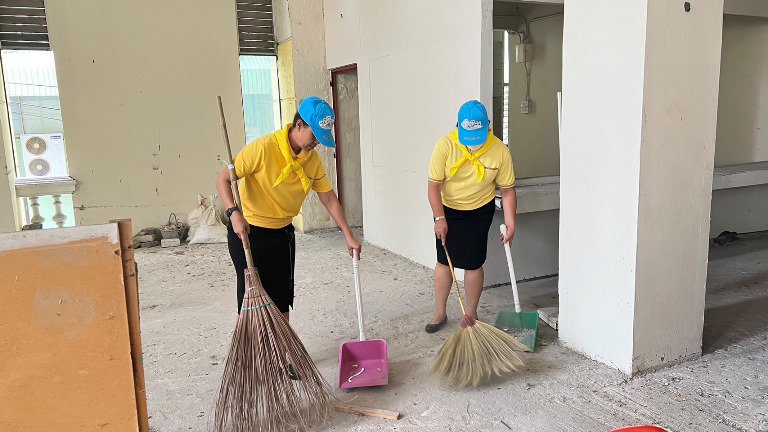 "ดีพร้อม" รวมพลังจิตอาสา ปรับปรุงภูมิทัศน์อาคารนารายณ์รวมพลังคน MIND