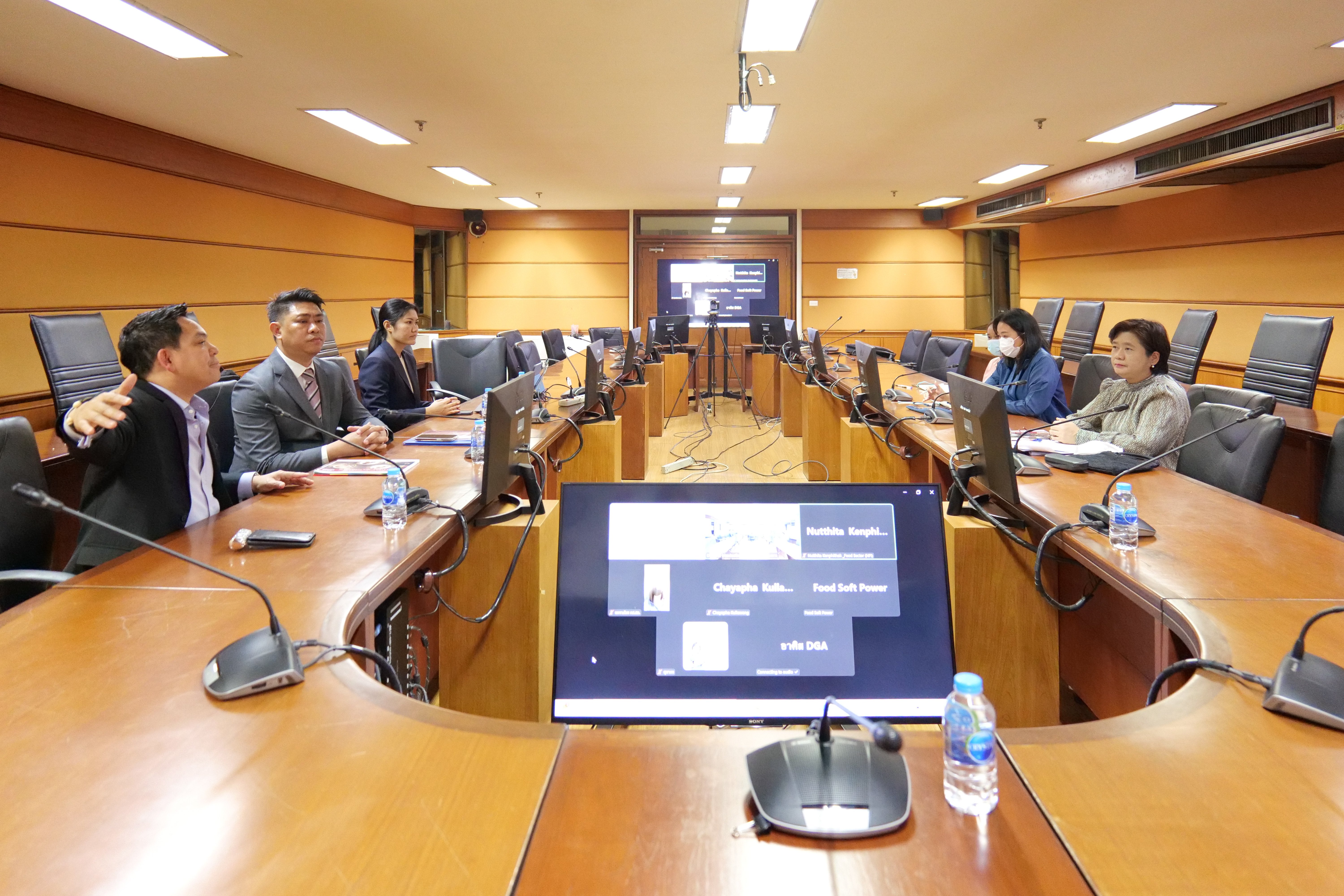 "รสอ.ดวงดาว" ร่วมประชุมหารือรายละเอียดแพลตฟอร์มซอฟต์พาวเวอร์ด้านอาหาร