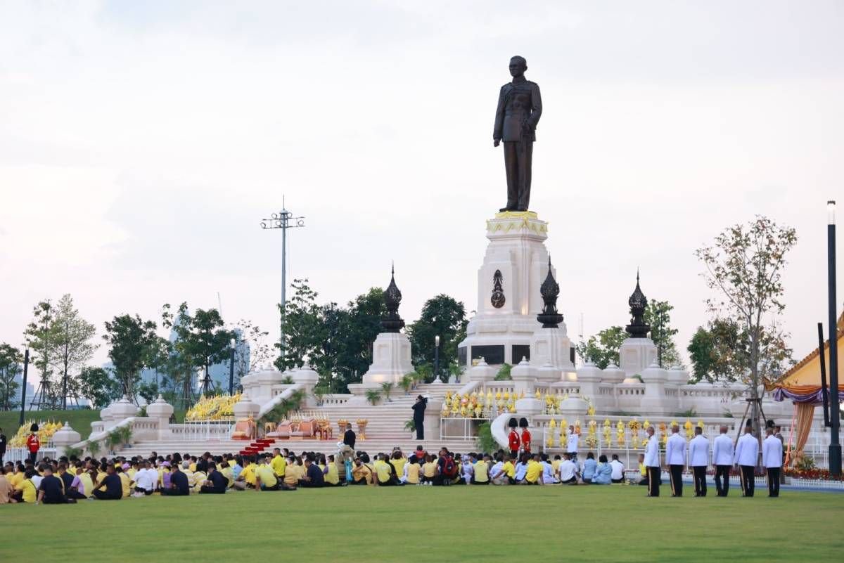 “อธิบดีภาสกร" ร่วมพระราชพิธีบำเพ็ญพระราชกุศลทักษิณานุปทาน เนื่องในวันคล้ายวันพระบรมราชสมภพพระบาทสมเด็จพระบรมชนกาธิเบศร มหาภูมิพลอดุลยเดชมหาราช บรมนาถบพิตร