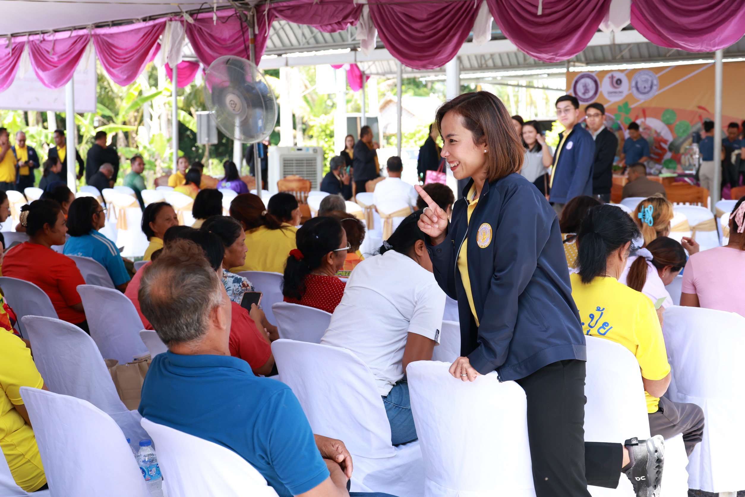 “รัฐมนตรีฯ พิมพ์ภัทรา” เปิดอบรมแปรรูปอาหาร ยกระดับเศรษฐกิจชุมชนสู่ความยั่งยืน