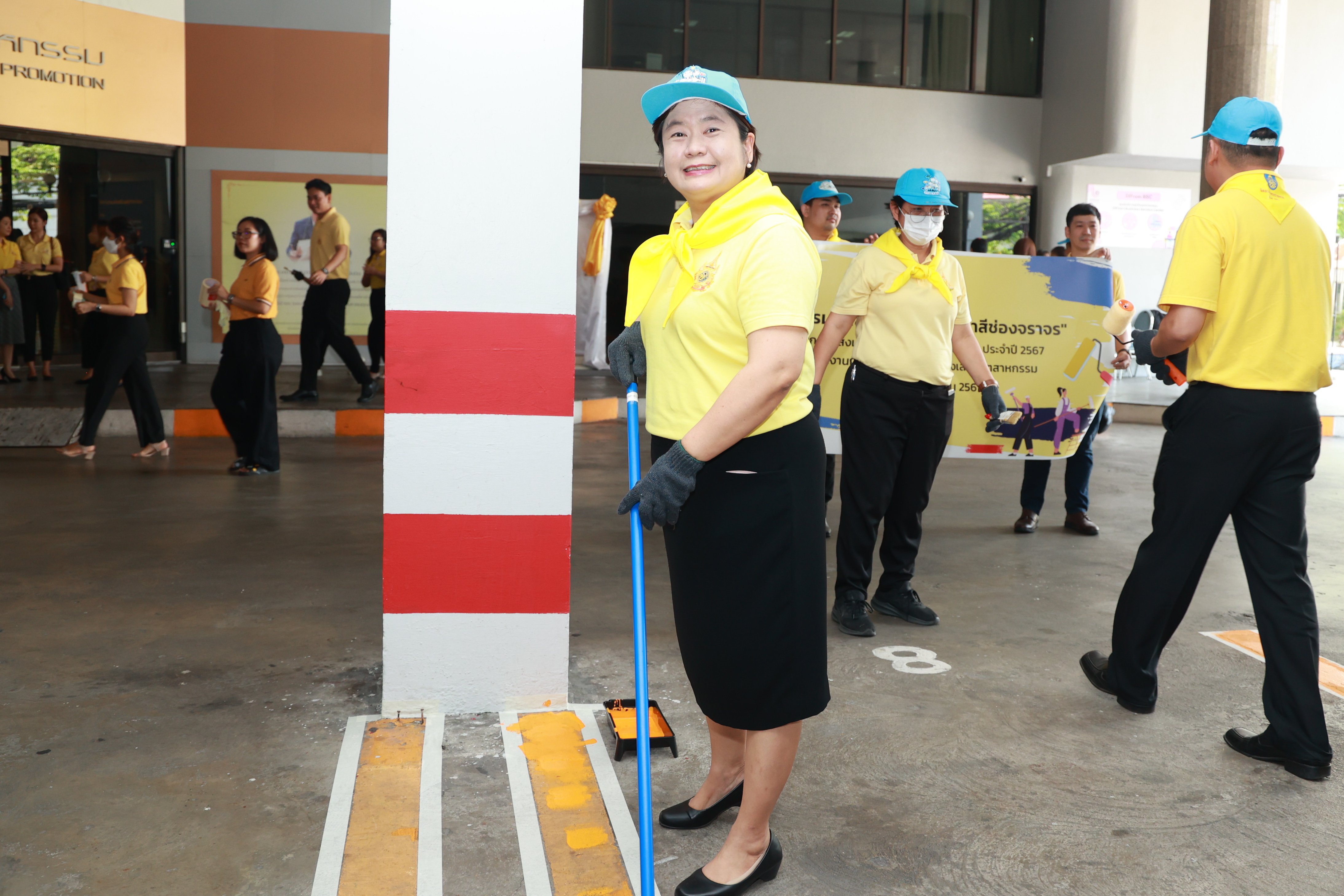 “ดีพร้อม” รวมพลังจิตอาสา 5 ส. ปรับพื้นที่ให้น่าอยู่