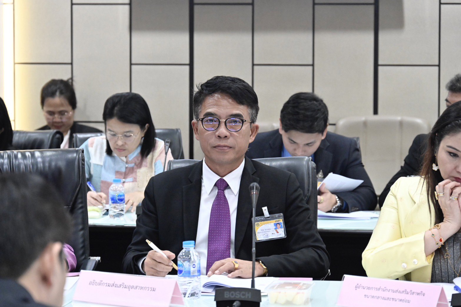 เลขานุการรัฐมนตรีฯ ไพลิน ประชุมคณะกรรมการอำนวยการ หนึ่งตำบล หนึ่งผลิตภัณฑ์ แห่งชาติ (กอ.นตผ.) ครั้งที่ 1/2567