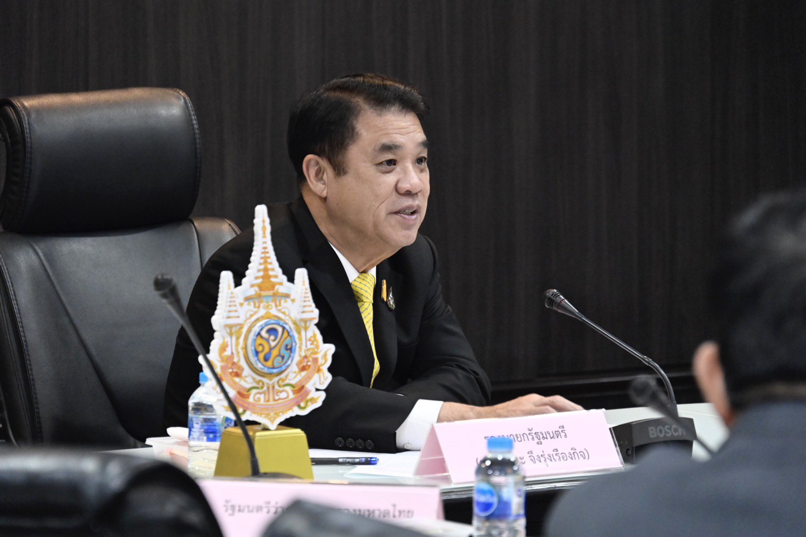 เลขานุการรัฐมนตรีฯ ไพลิน ประชุมคณะกรรมการอำนวยการ หนึ่งตำบล หนึ่งผลิตภัณฑ์ แห่งชาติ (กอ.นตผ.) ครั้งที่ 1/2567