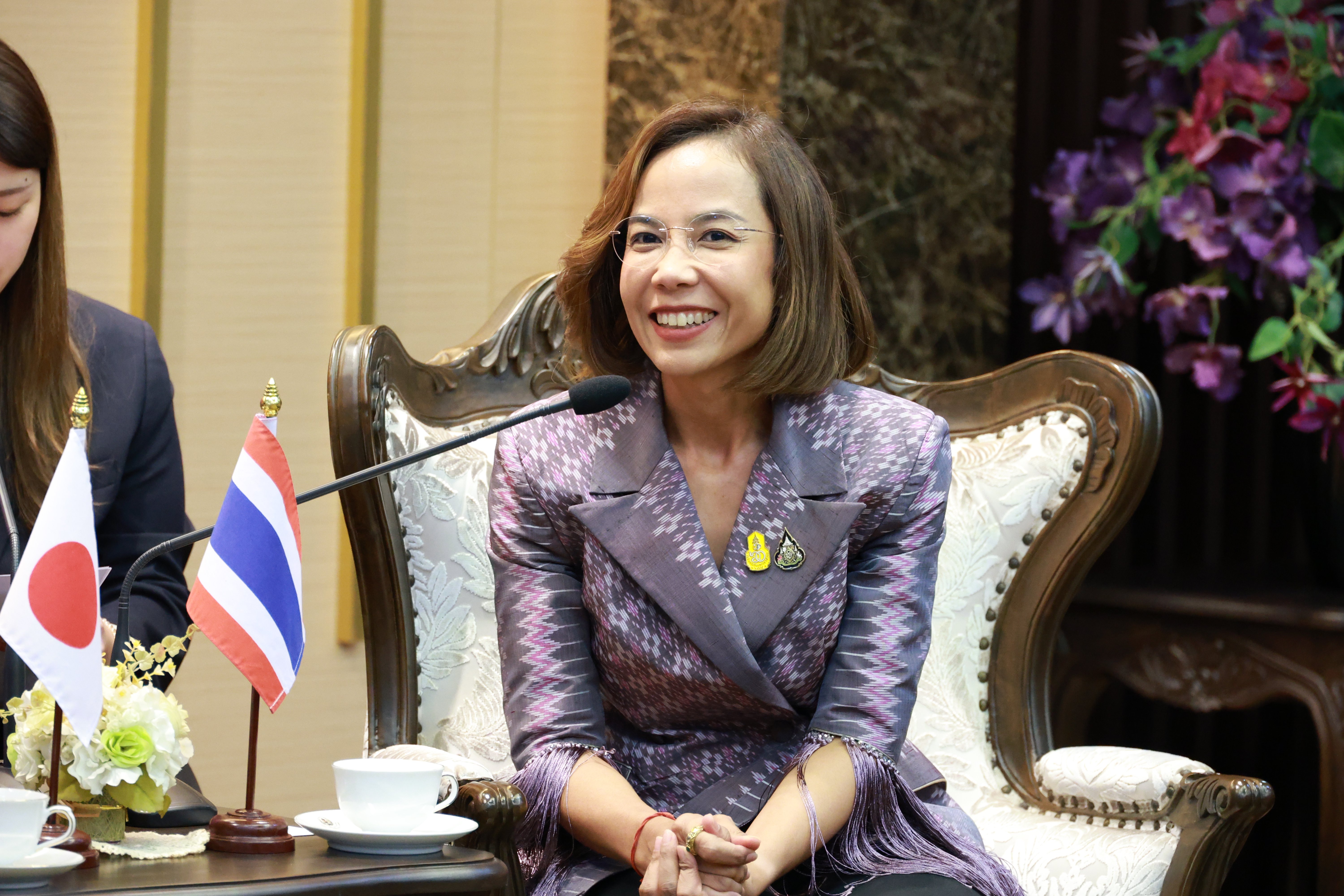 รมว.พิมพ์ภัทรา หารือ เอกอัครราชทูตฯ ญี่ปุ่นประจำประเทศไทย ย้ำความสัมพันธ์และความร่วมมือด้านเศรษฐกิจอุตสาหกรรมไทย – ญี่ปุ่น