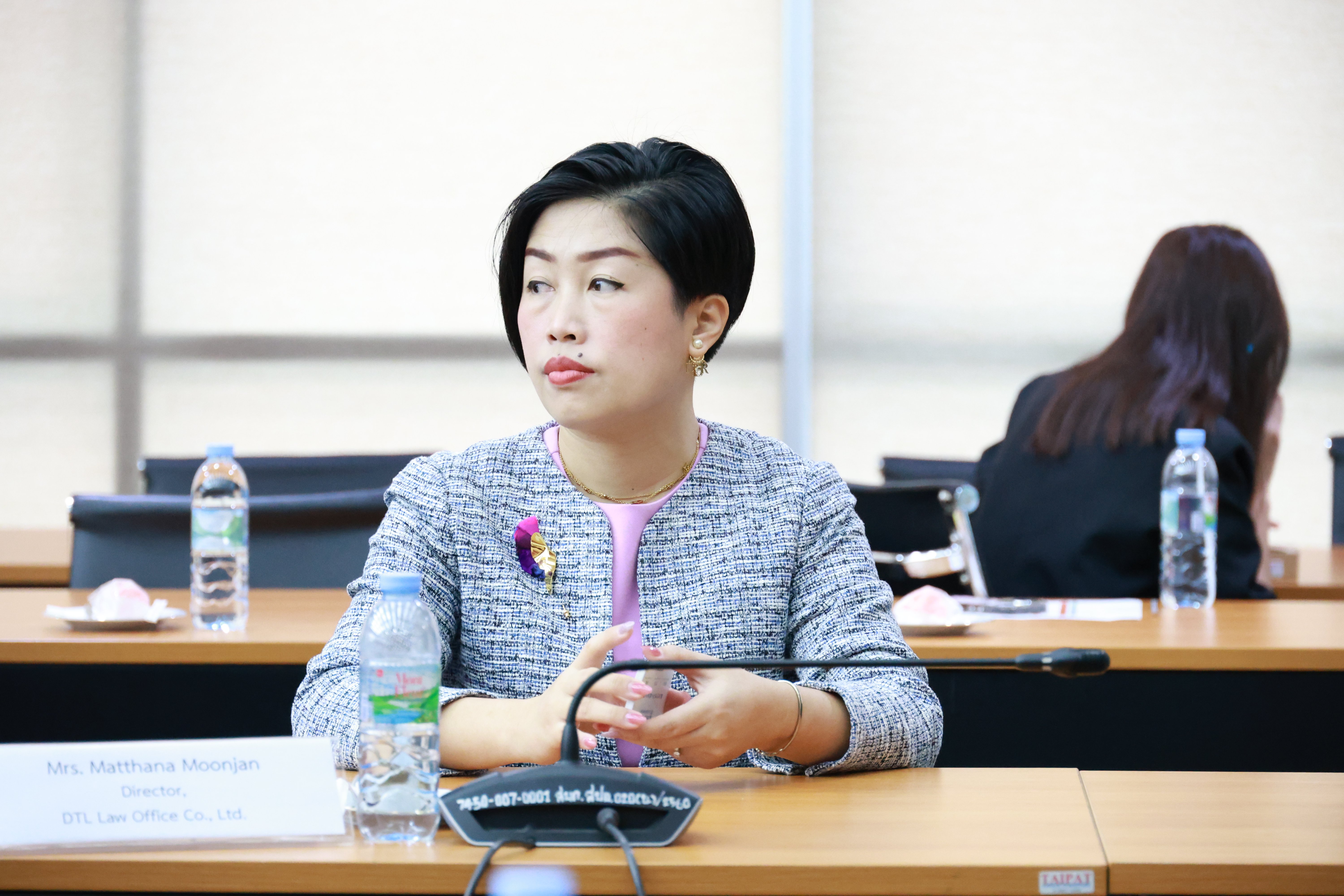 รมว.พิมพ์ภัทรา หารือ สมาคมพันธมิตรกฎหมายไทย-จีน สร้างความเชื่อมั่นนักลงทุนจีนในไทย พร้อมรองรับการส่งเสริมนักลงทุนหน้าใหม