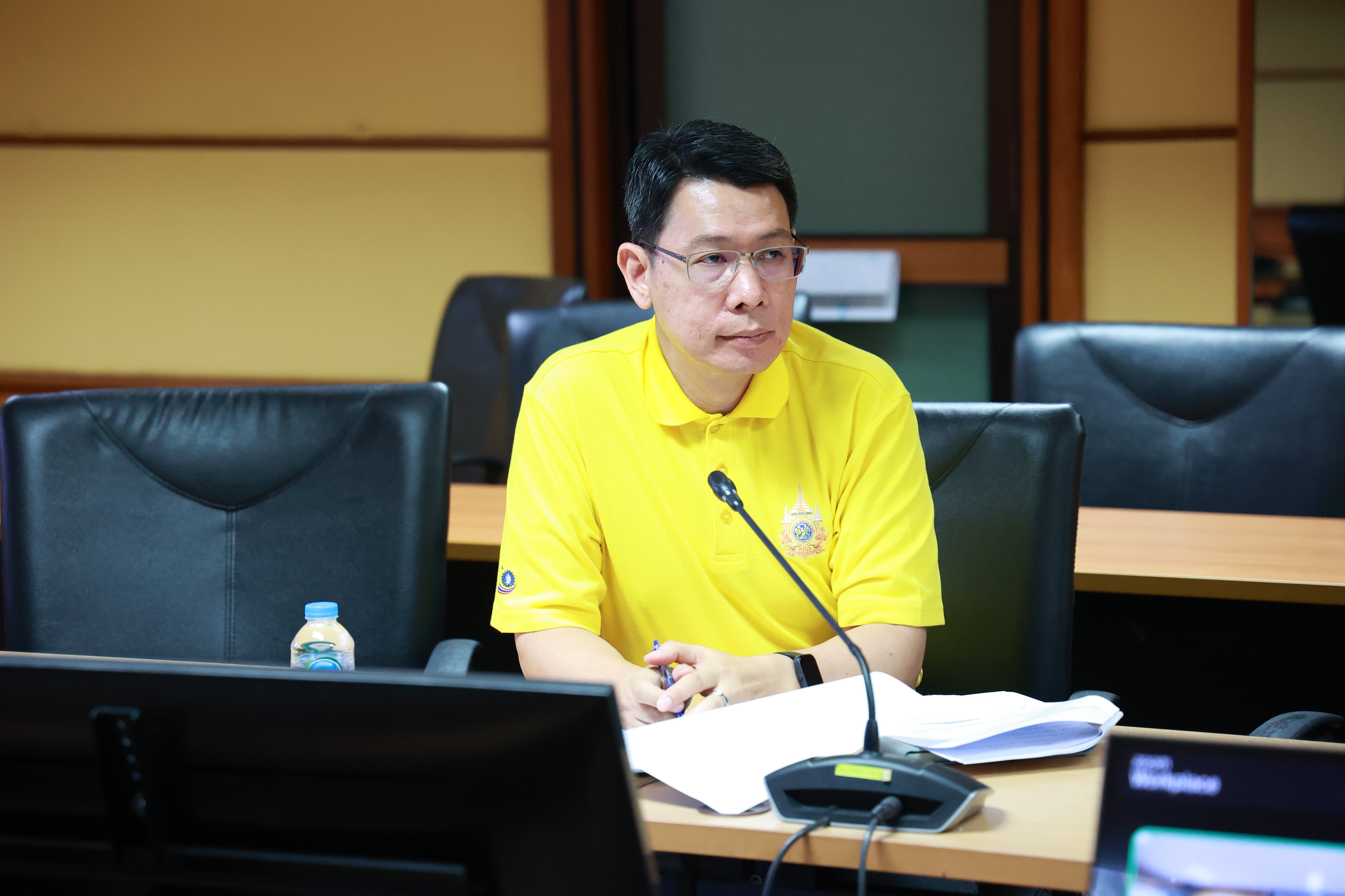 "รสอ.วาที" ประชุมติดตามผลการดำเนินงานหน่วยงานภายใต้การกำกับดูแล