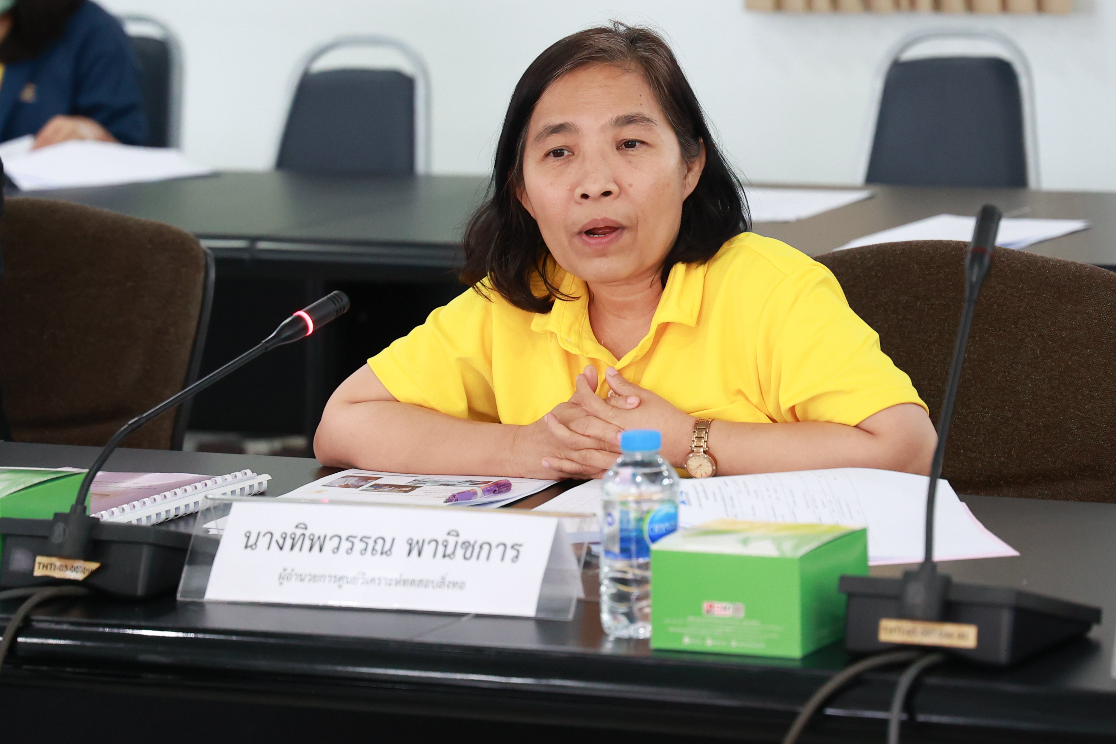 "รสอ.ดวงดาว" ติดตามความคืบหน้า Thailand Textiles Tag