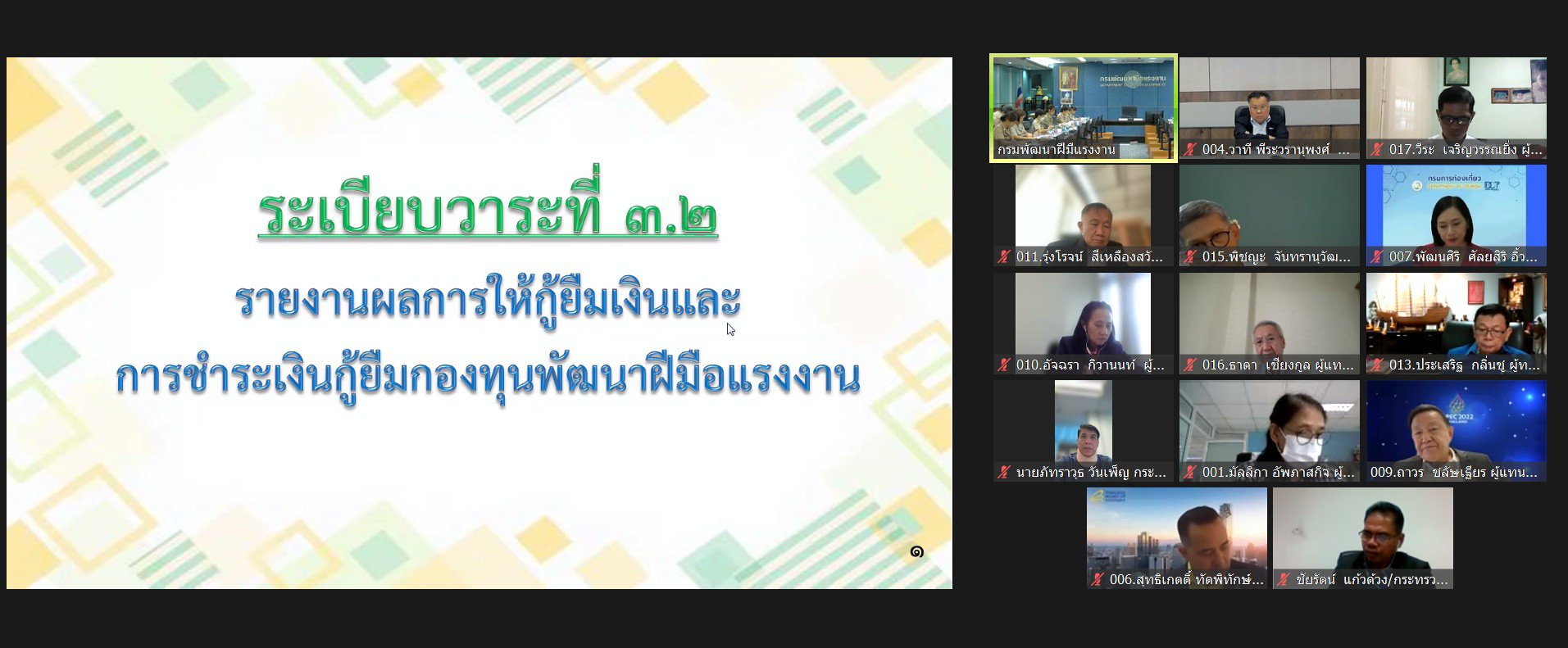 “รสอ.วาที” ร่วมประชุมคณะกรรมการส่งเสริมการพัฒนาฝีมือแรงงาน ครั้งที่ 4/2567