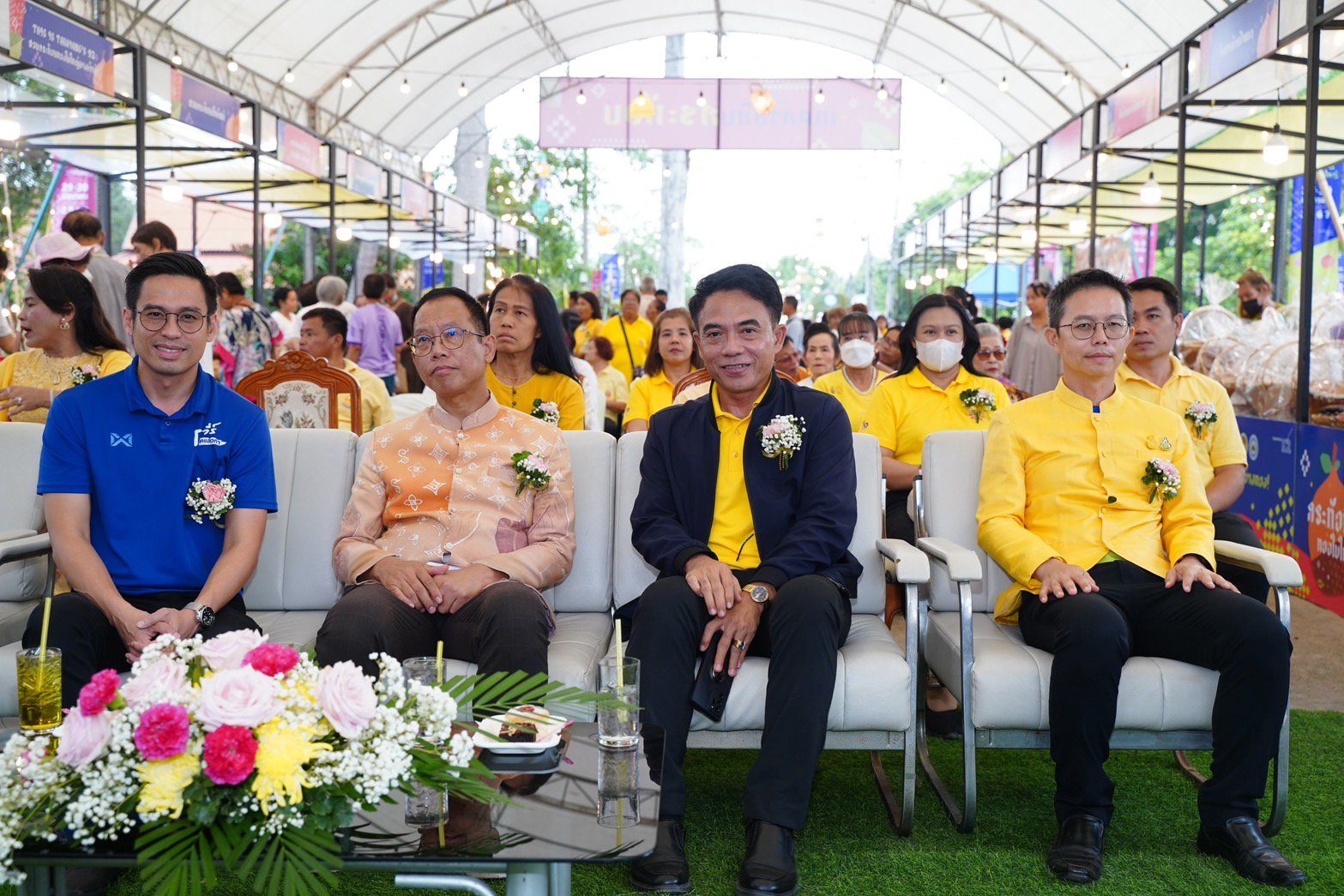 “ดีพร้อม” เดินหน้า RESHAPE THE AREA บางเจ้าฉ่า ผนึกกำลังจัดงานเทศกาลกินกระท้อนทองใบใหญ่ ของดีโพธิ์ทอง