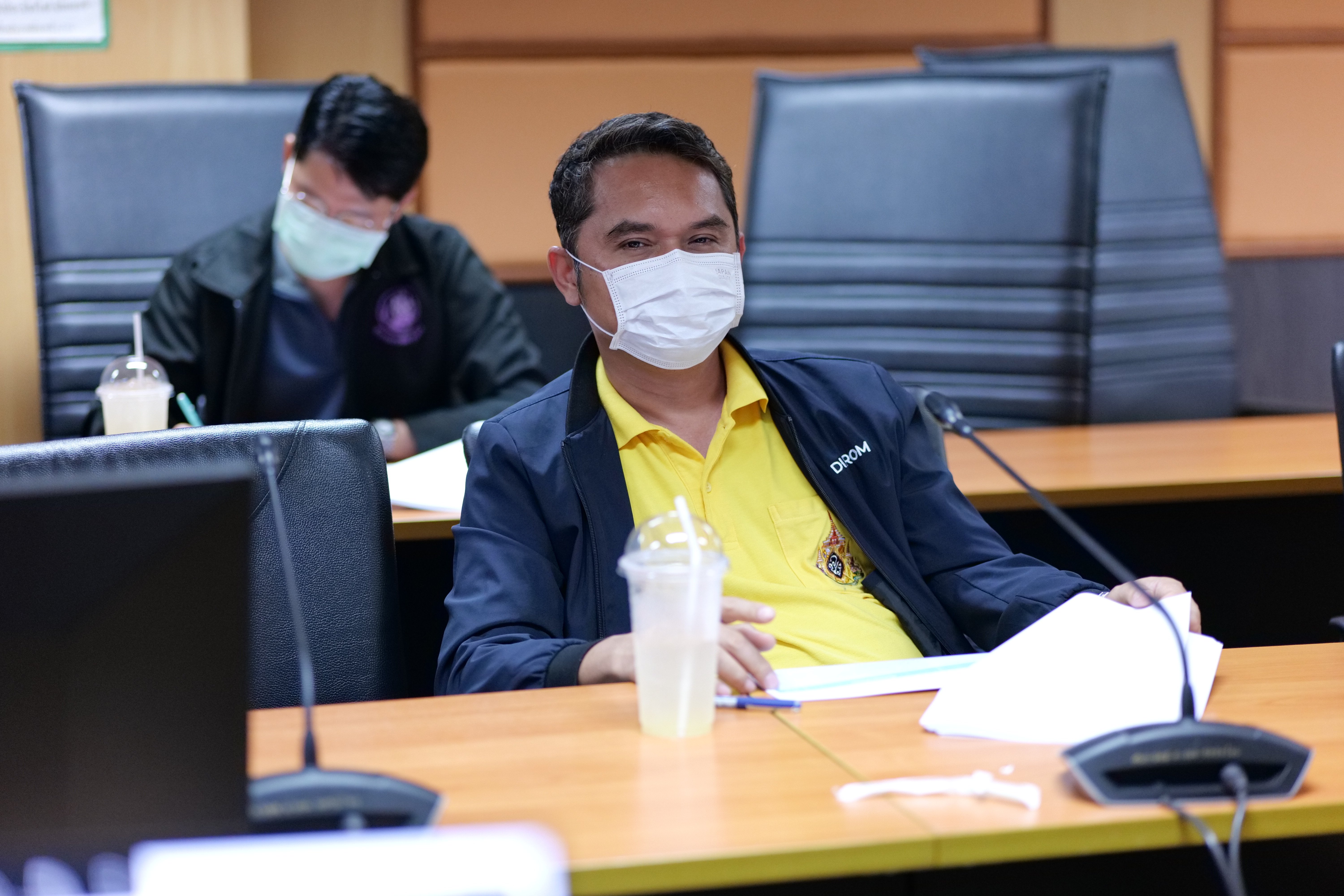 รสอ.วาที" นั่งหัวโต๊ะประชุมคณะกรรมการบริหารเทคโนโลยีสารสนเทศและการสื่อสาร