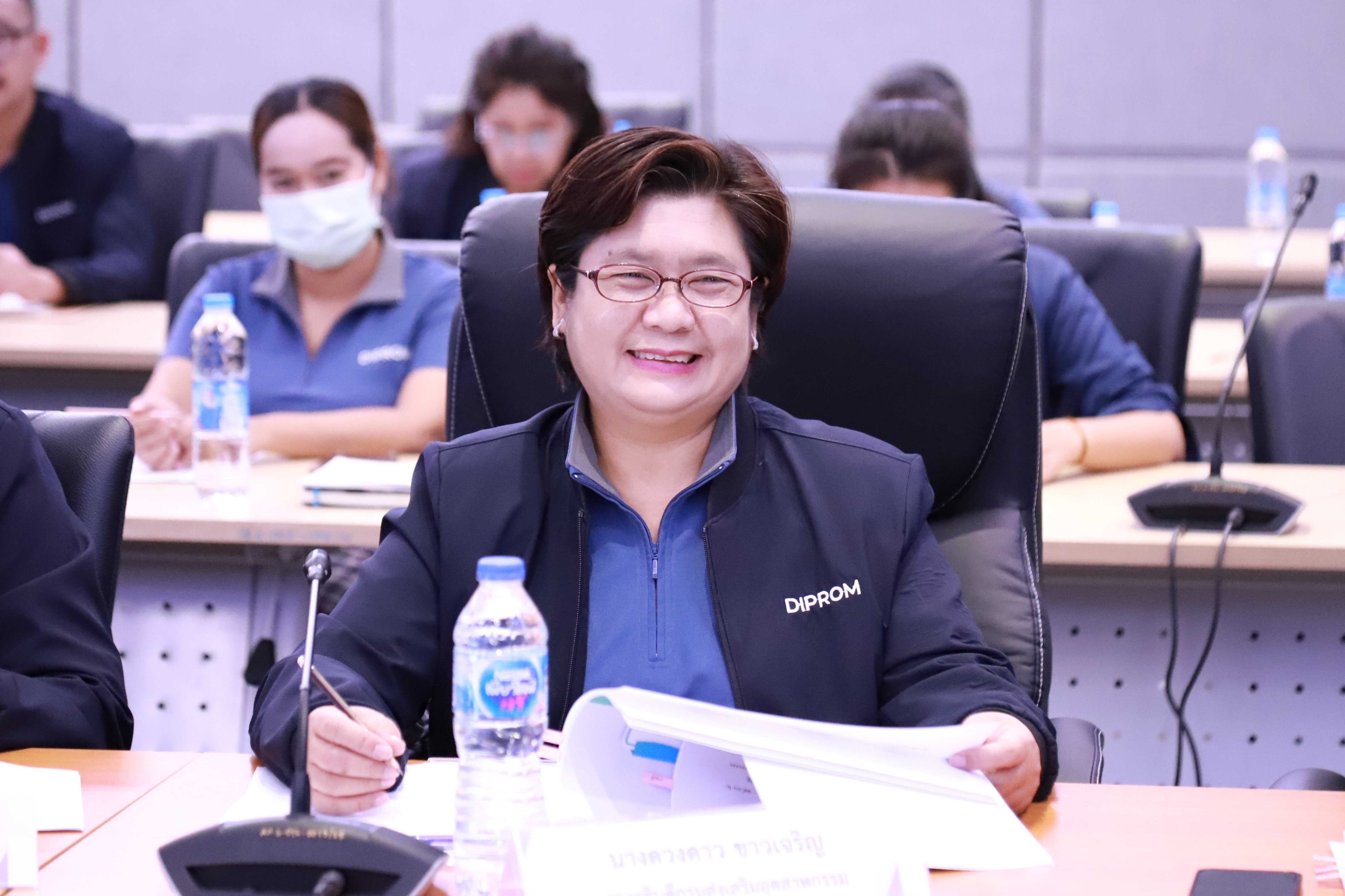 "อสอ.ภาสกร" นั่งหัวโต๊ะ ประชุมผู้บริหารดีพร้อมครั้งที่ 91 - 8/ 2567