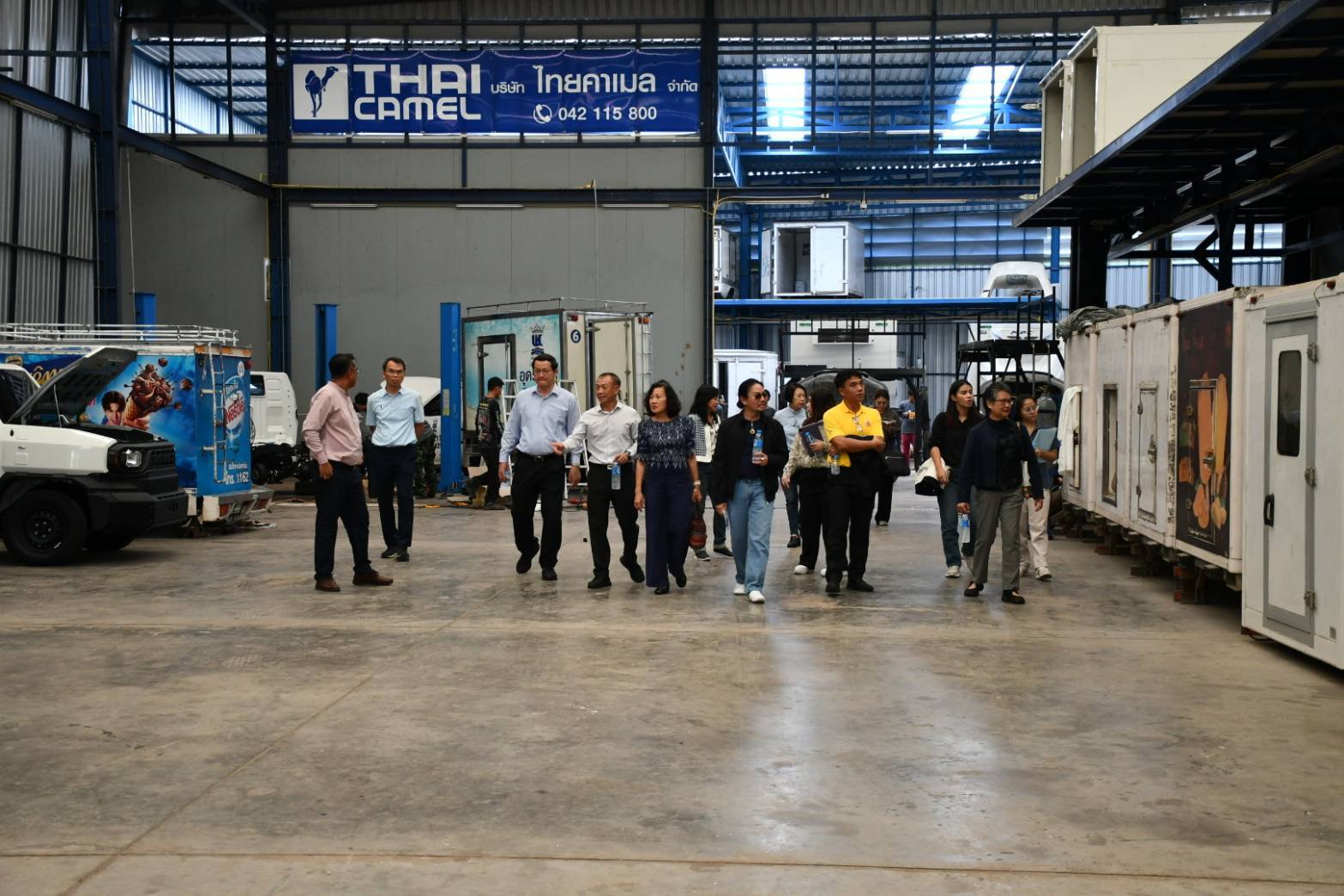 “รสอ.วัชรุน” นำคณะลงพื้นที่ตรวจเยี่ยม“ไทยคาเมล” ผู้ประกอบการที่มีศักยภาพภาคอีสานตอนบน